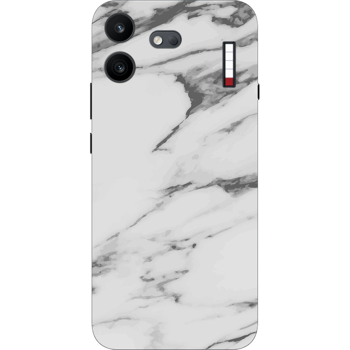 Marble White skin on Nothing Phone 4B by Decalz