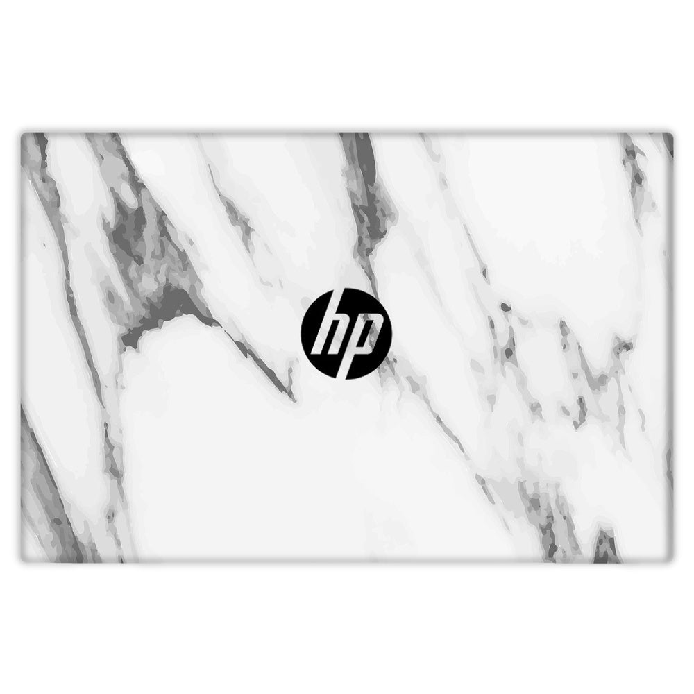 Marble White skin on Hp Pavilion 14 DV0042UR by Decalz