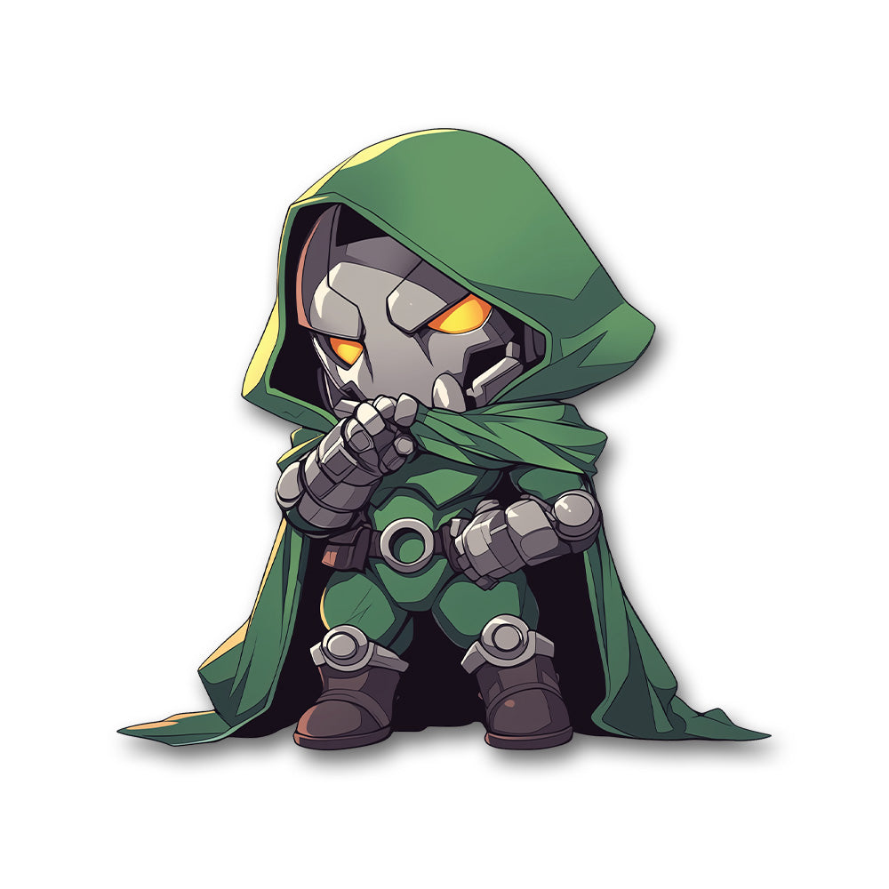 Marvel Doctor Doom Chibi Sticker