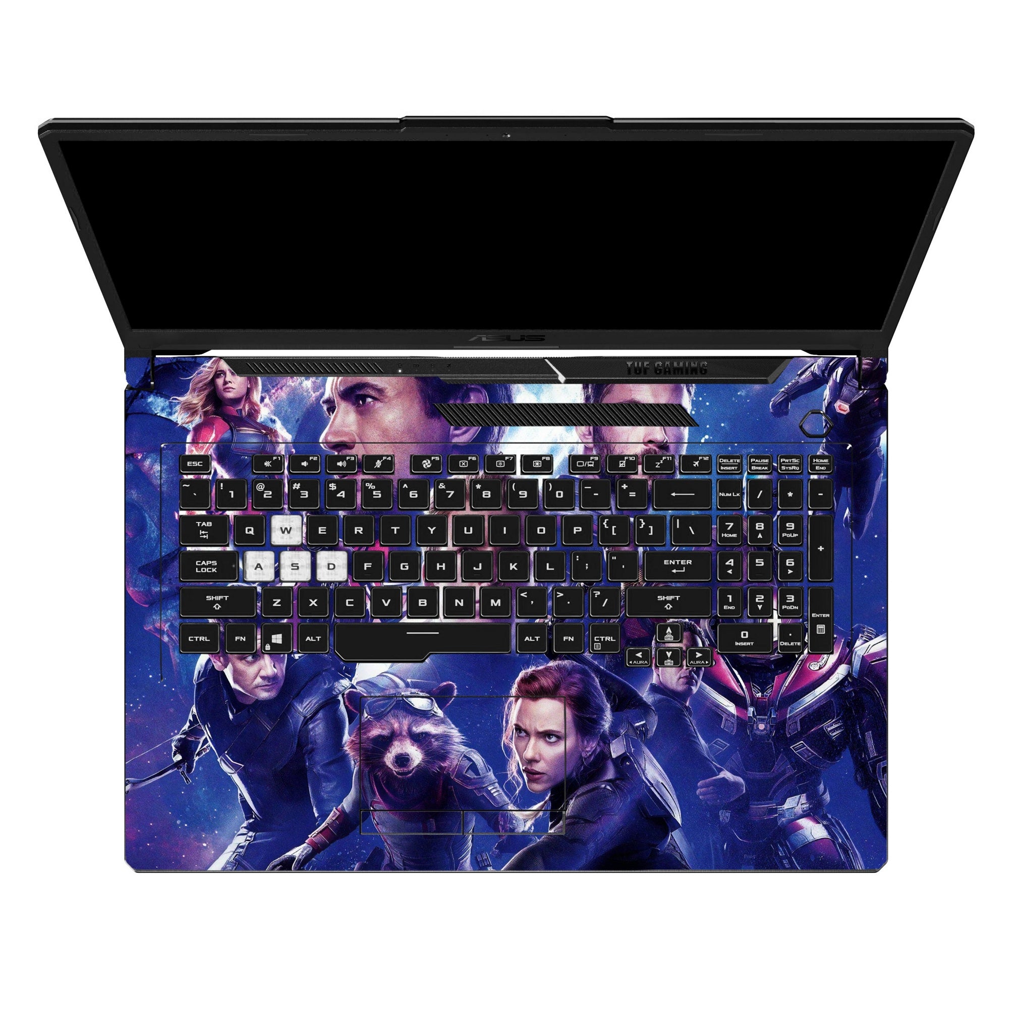 Marvel Movie Scene Still Purple by Decalz