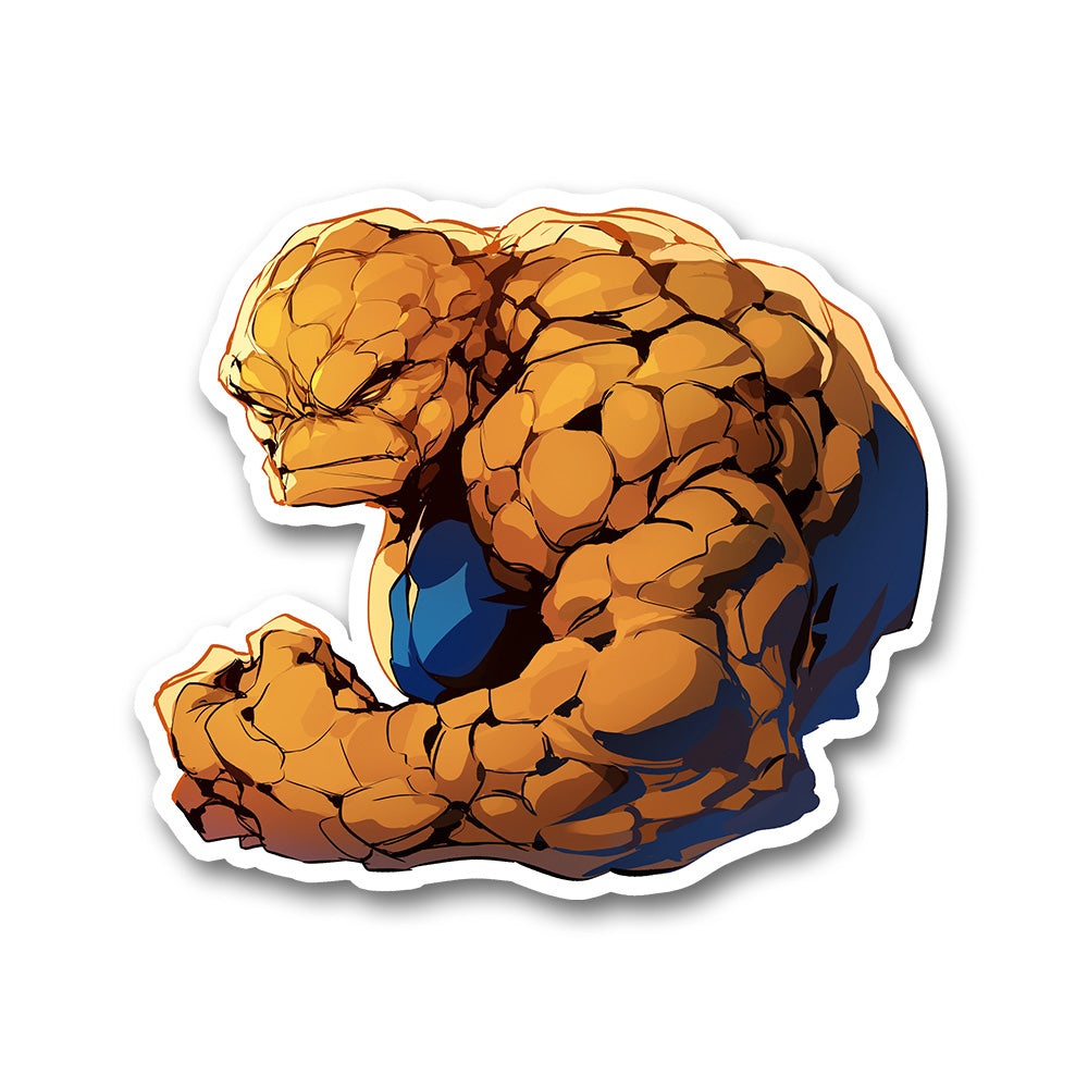 Marvel The Thing Fantastic 4 Sticker