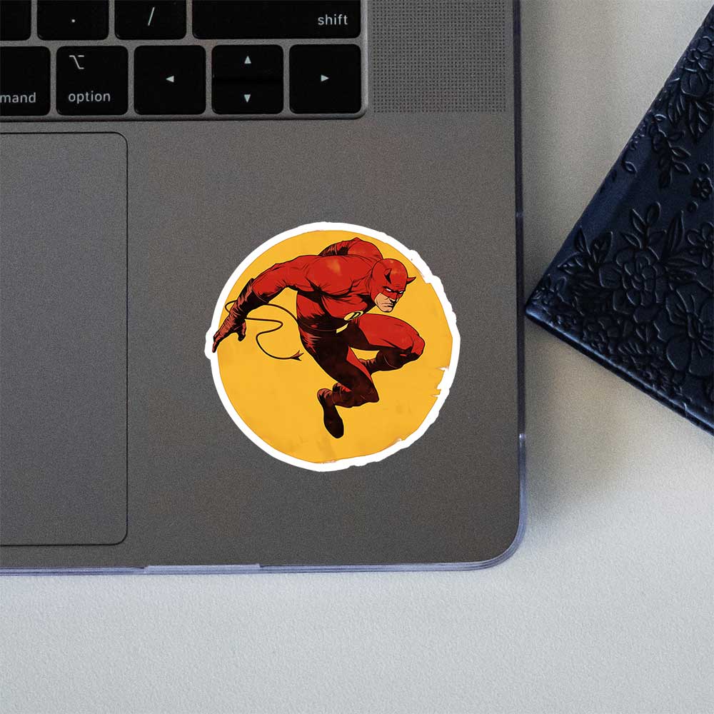 Marvel Daredevil Retro Comic Sticker