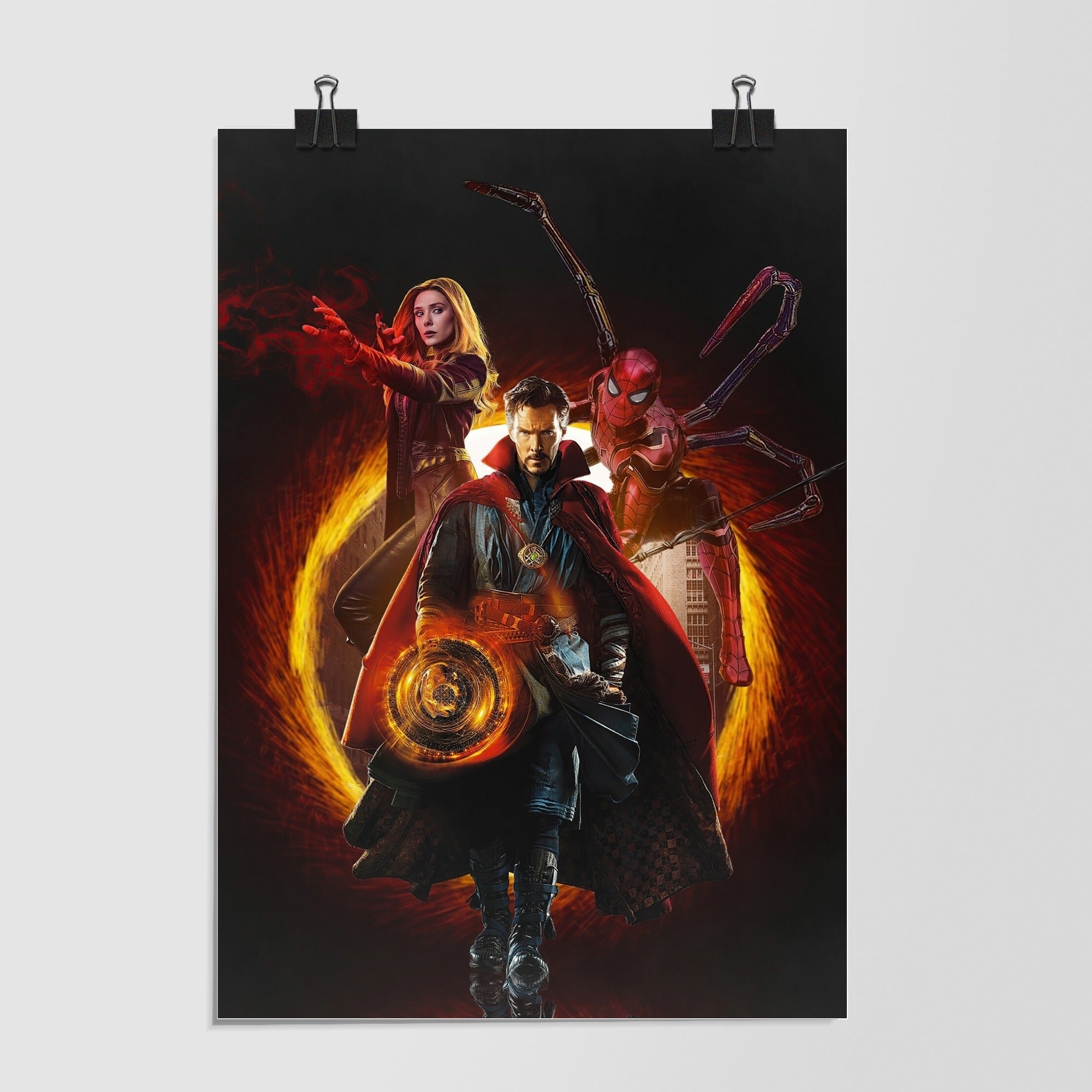 Marvel Heroes Team Black Night Scene by Decalz