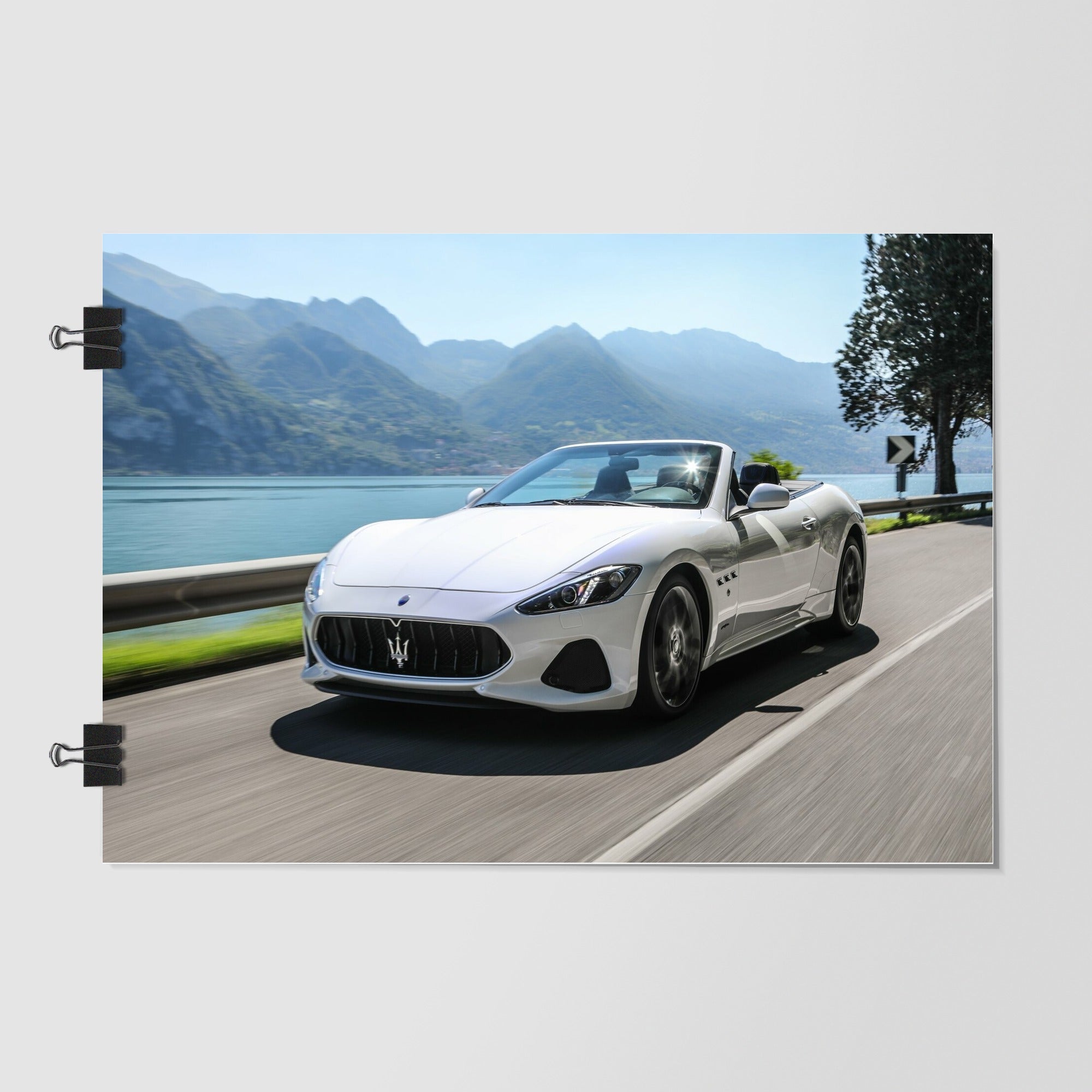 Maserati Silver Grand Tourer by Decalz