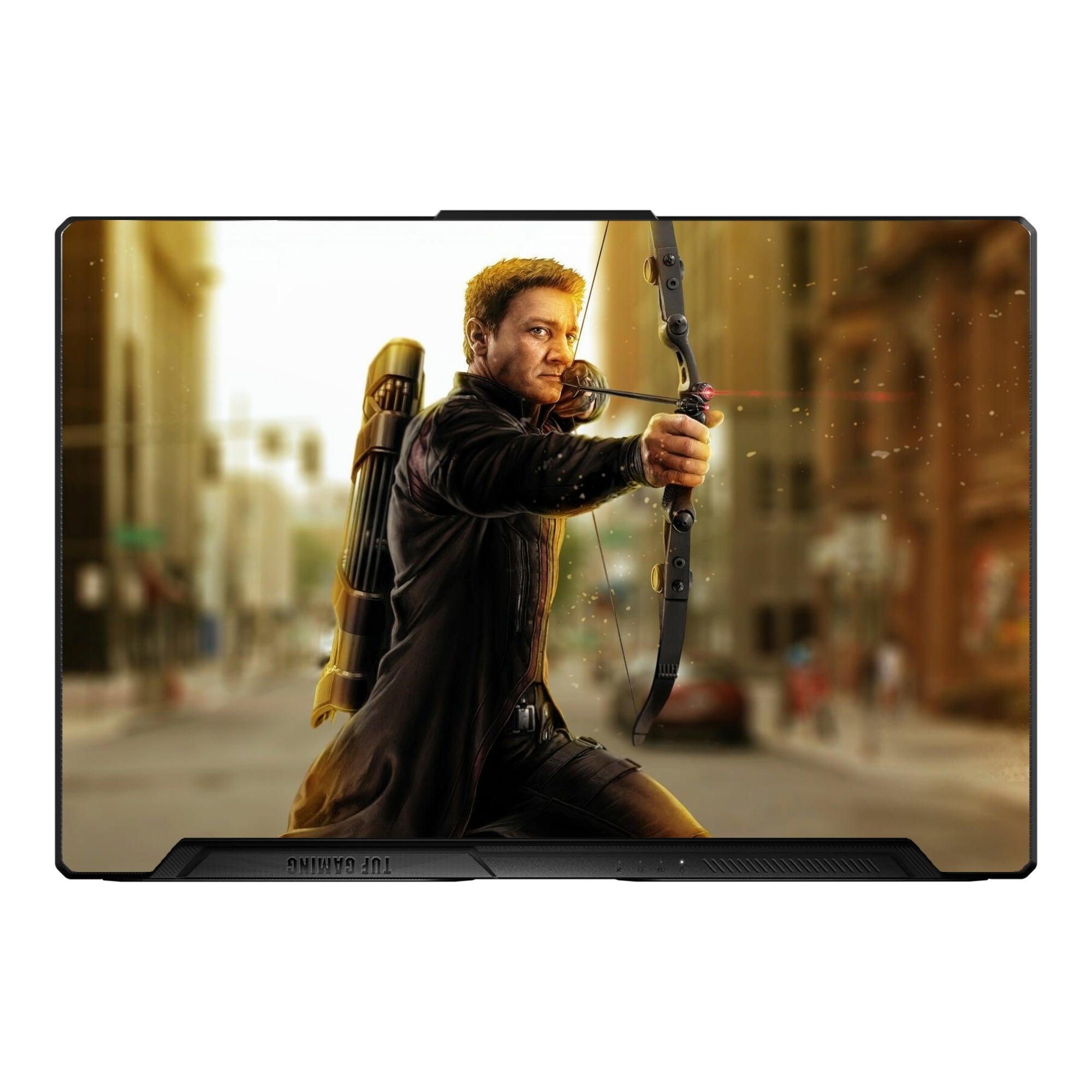 Master Archer Gray Poster Dramatic Lighting by Decalz