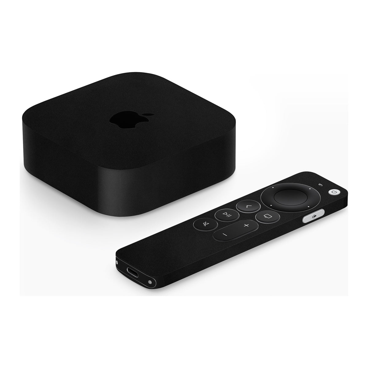 Matte Black Apple TV 4K (2022) skin by Decalz