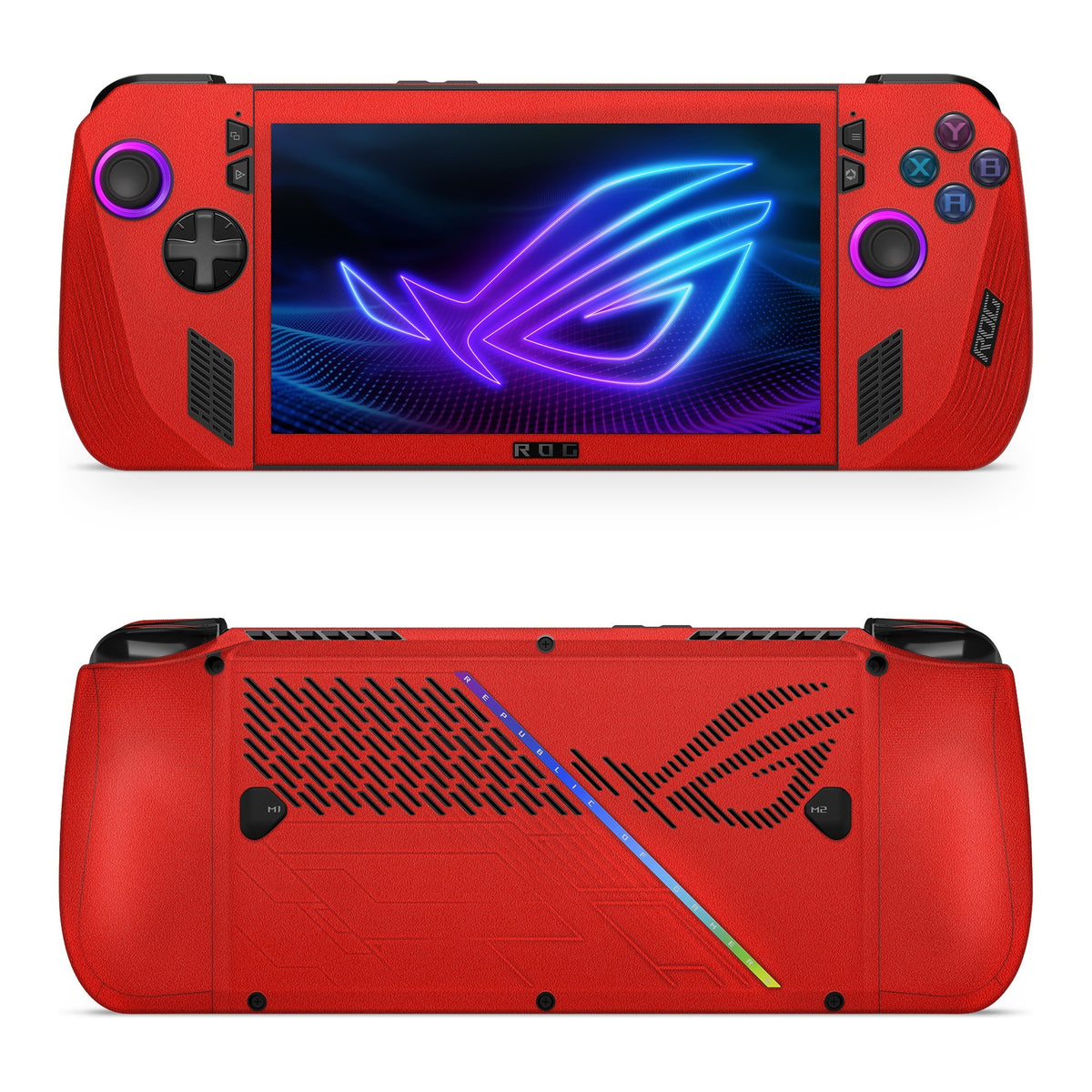 Matte Red Asus ROG Xbox Ally X skin by Decalz