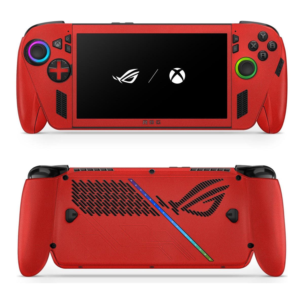 Matte Red Asus ROG Xbox Ally skin by Decalz