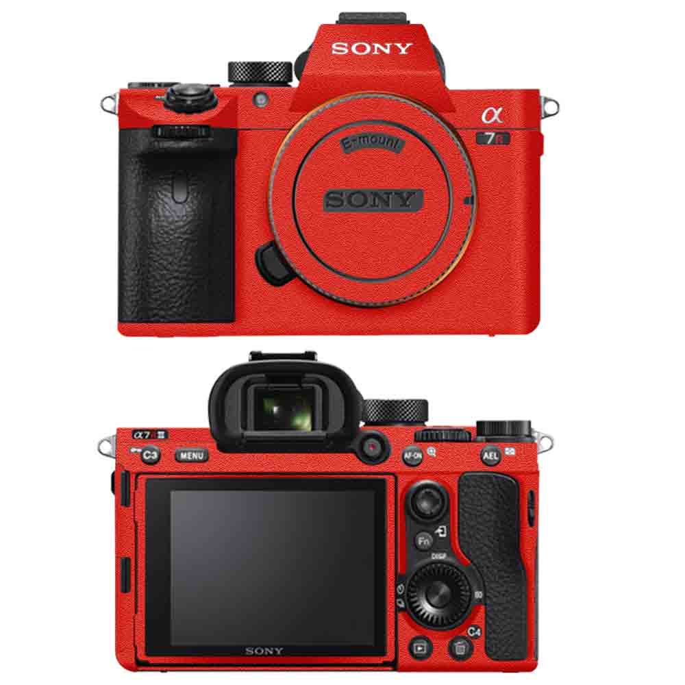 Matte Red - Sony Camera Skins