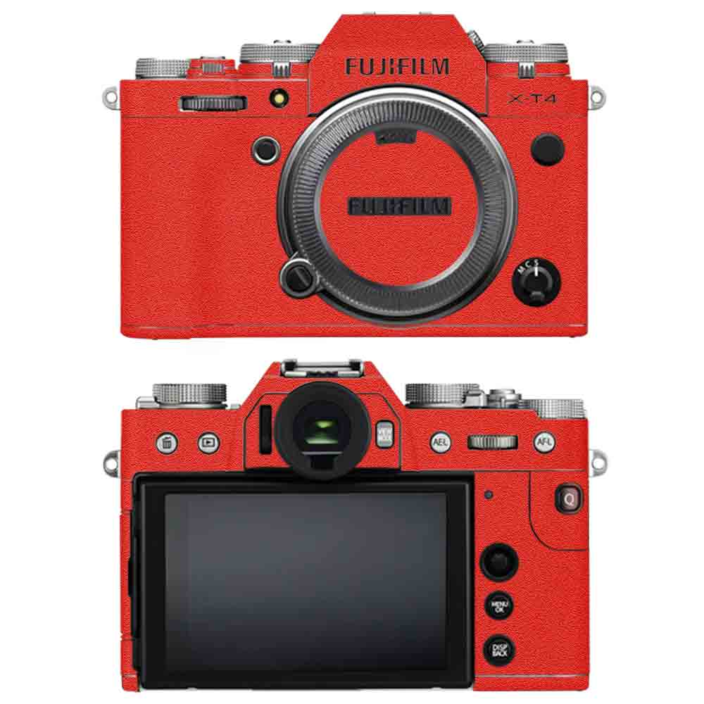 Matte Red - Fujifilm Camera Skins