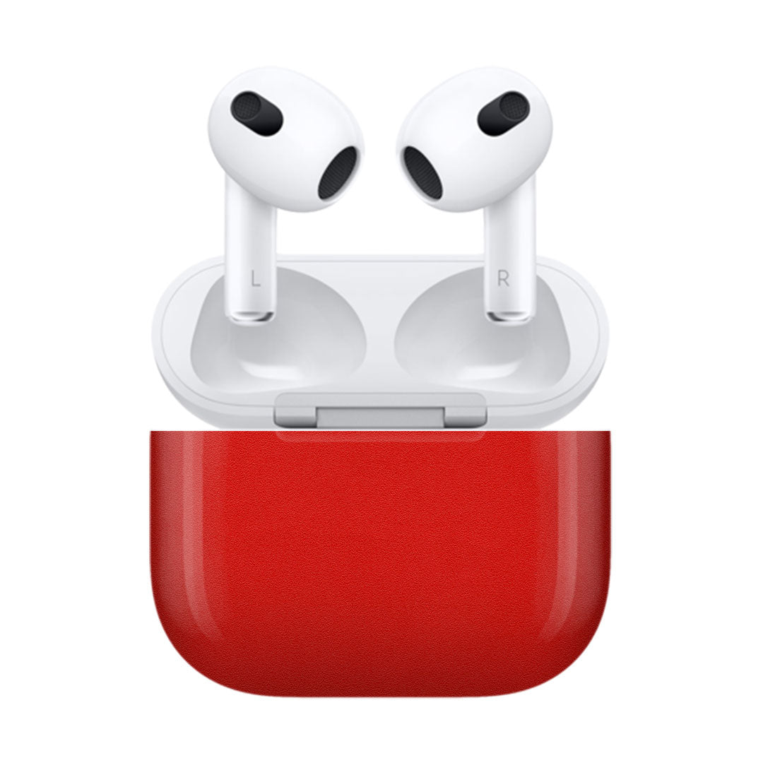 Airpods 3 Matte Red skins