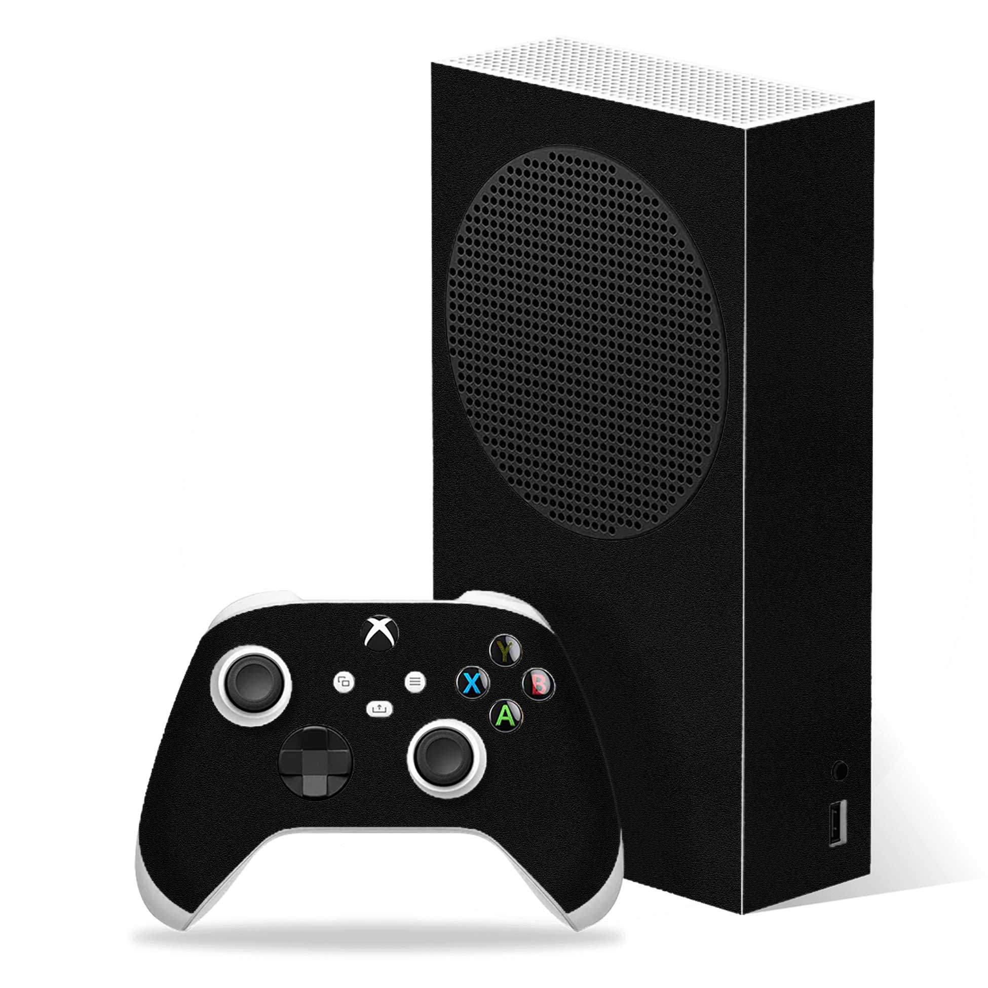 Matte Black Xbox Series S Skins & Wraps