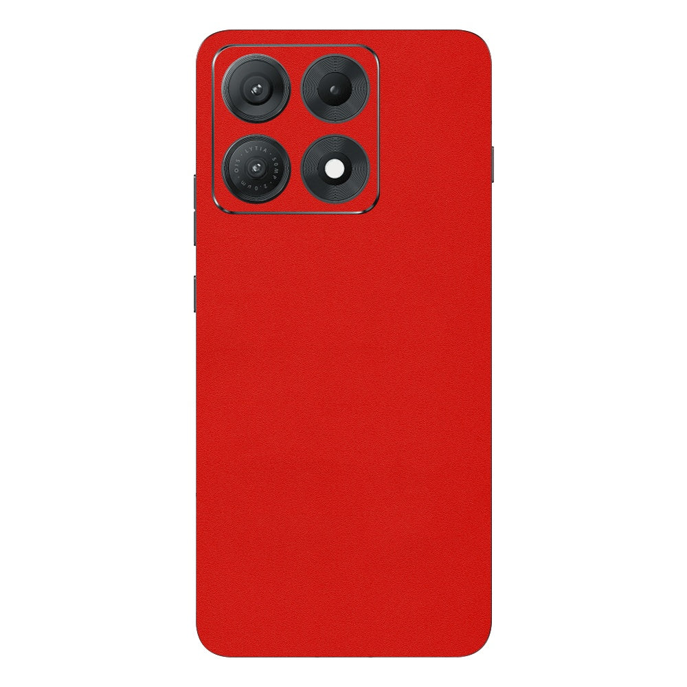 Matte Red skin on Moto Edge 70 Max (5G) by Decalz