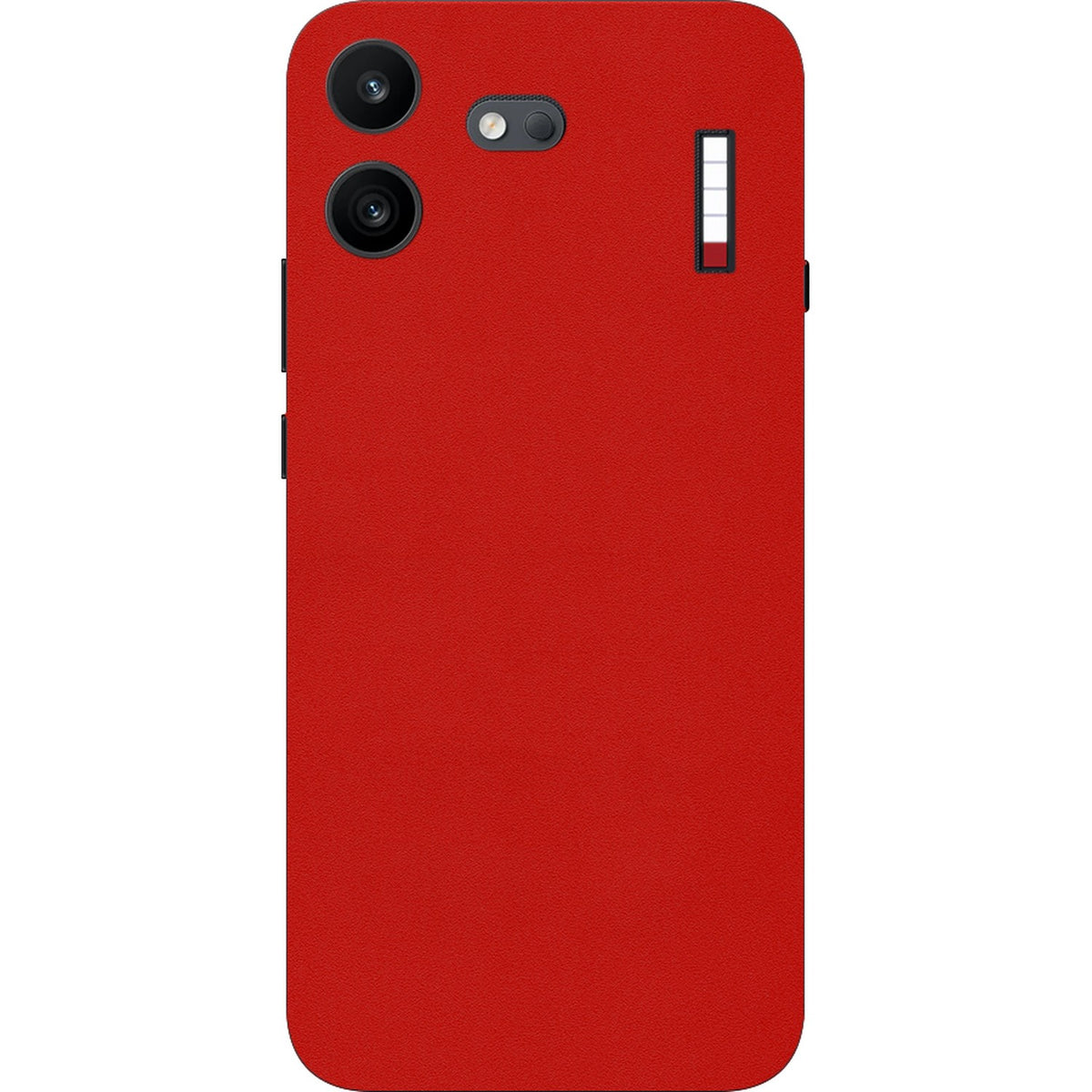 Matte Red skin on Nothing Phone 4B by Decalz