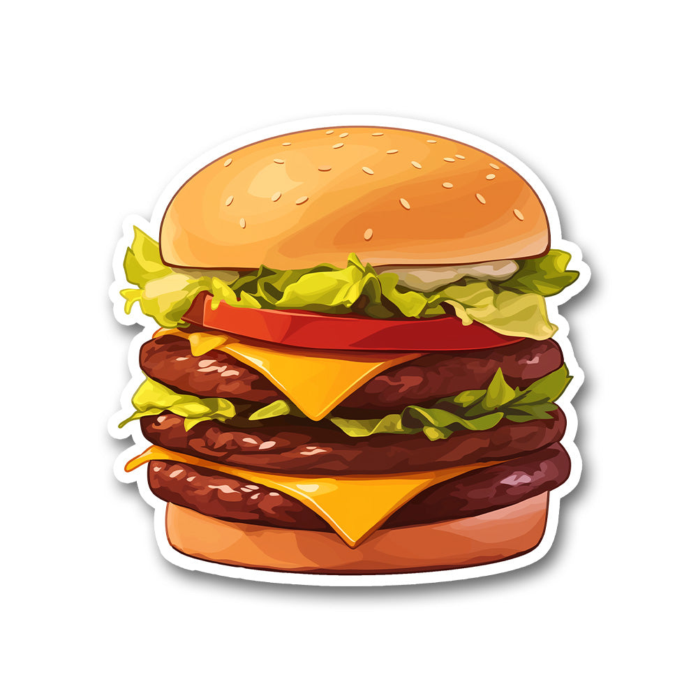Mcdonalds Burger Fastfood Sticker
