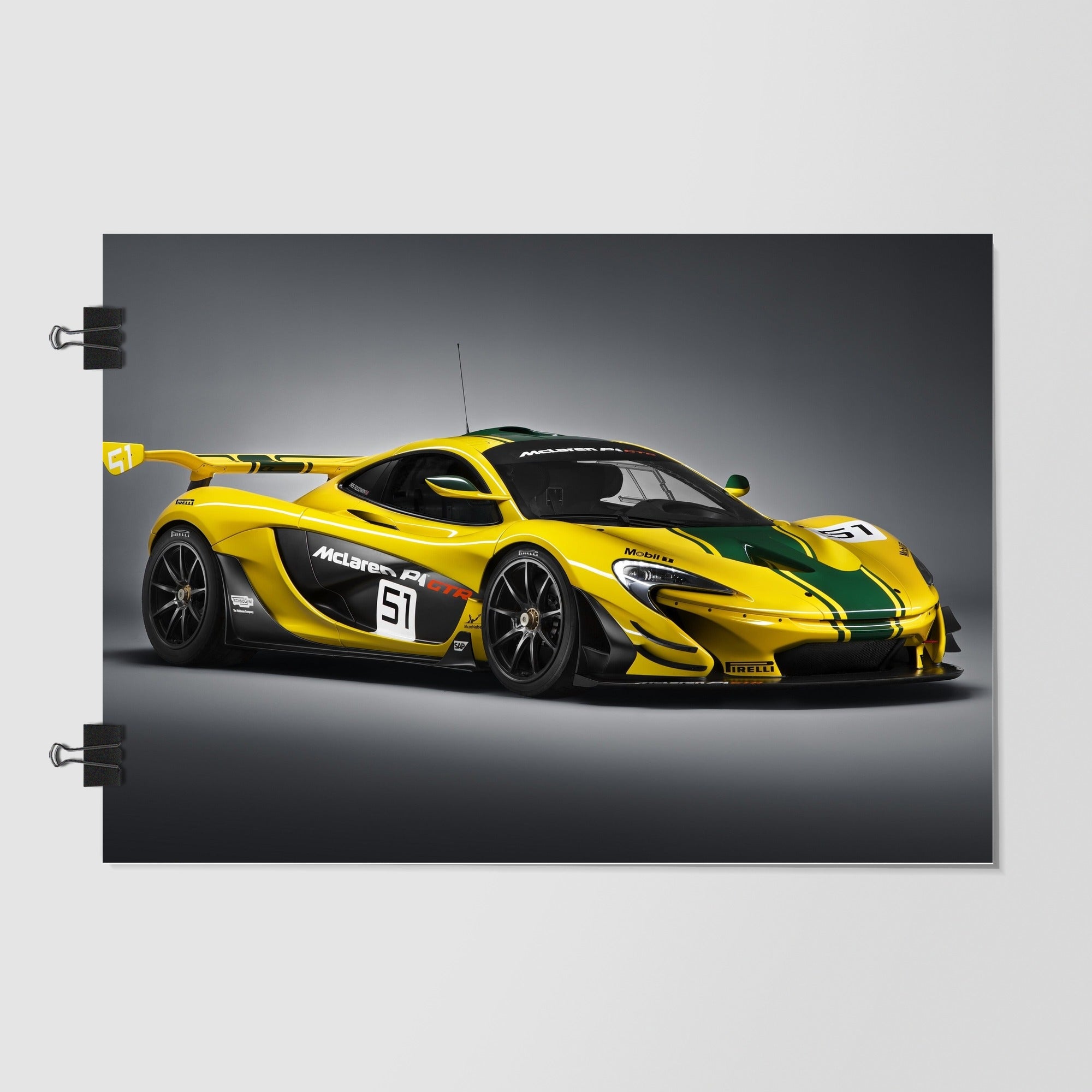 Mclaren Black Supercar by Decalz