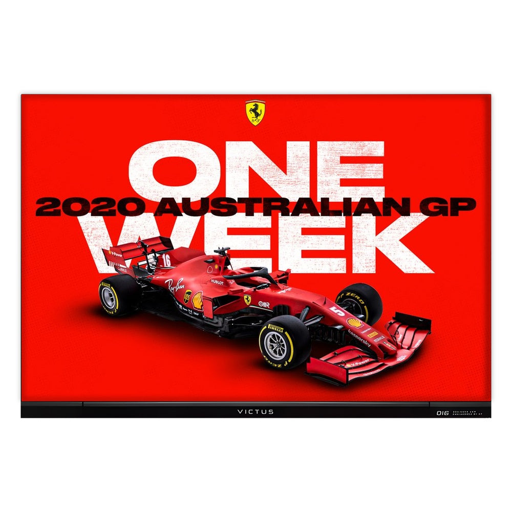 Melbourne GP Ferrari Countdown