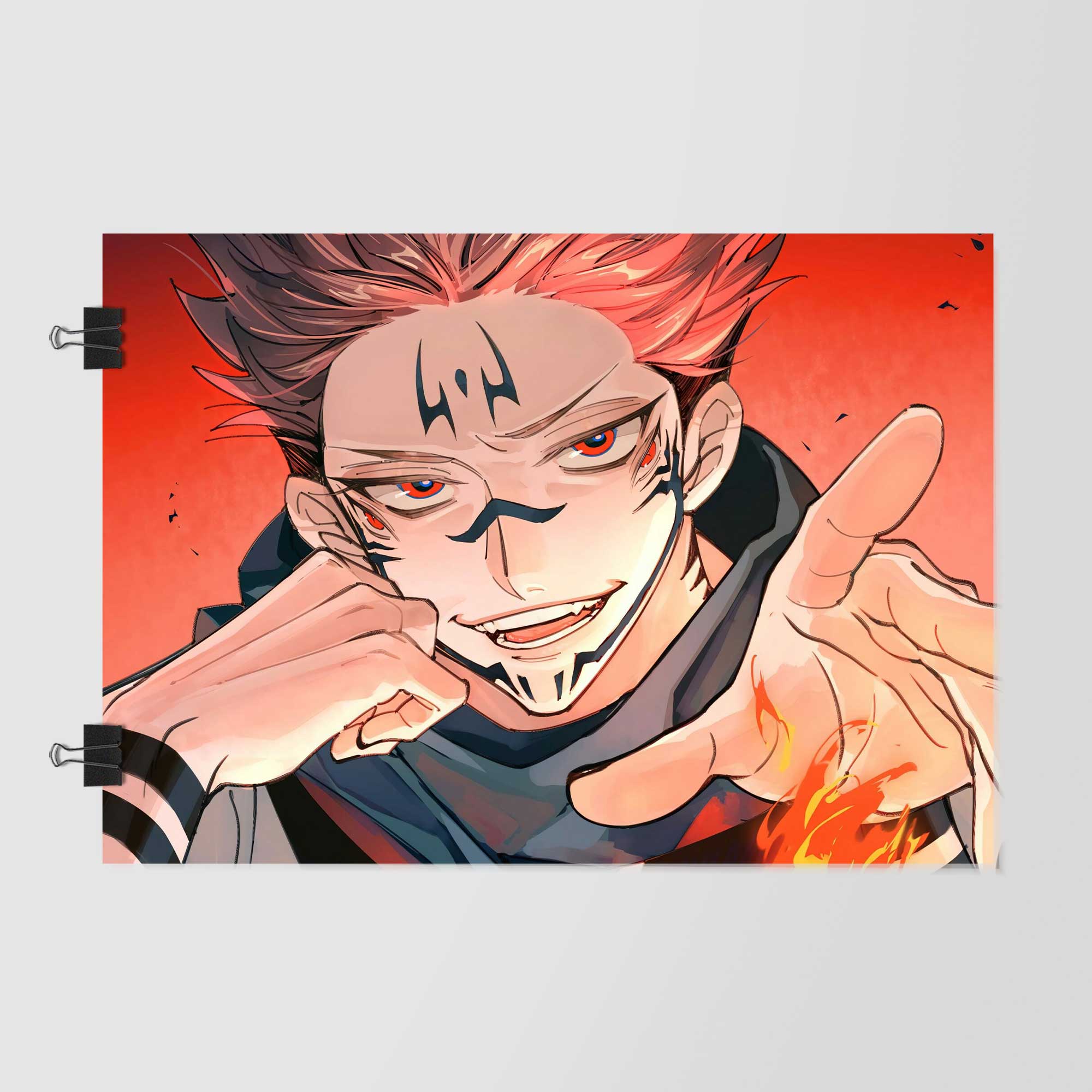 Menacing Ryomen Sukuna Poster