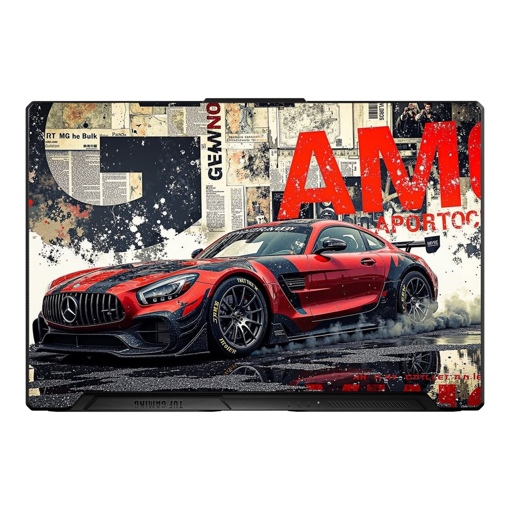 Mercedes AMG GT Grunge by Decalz