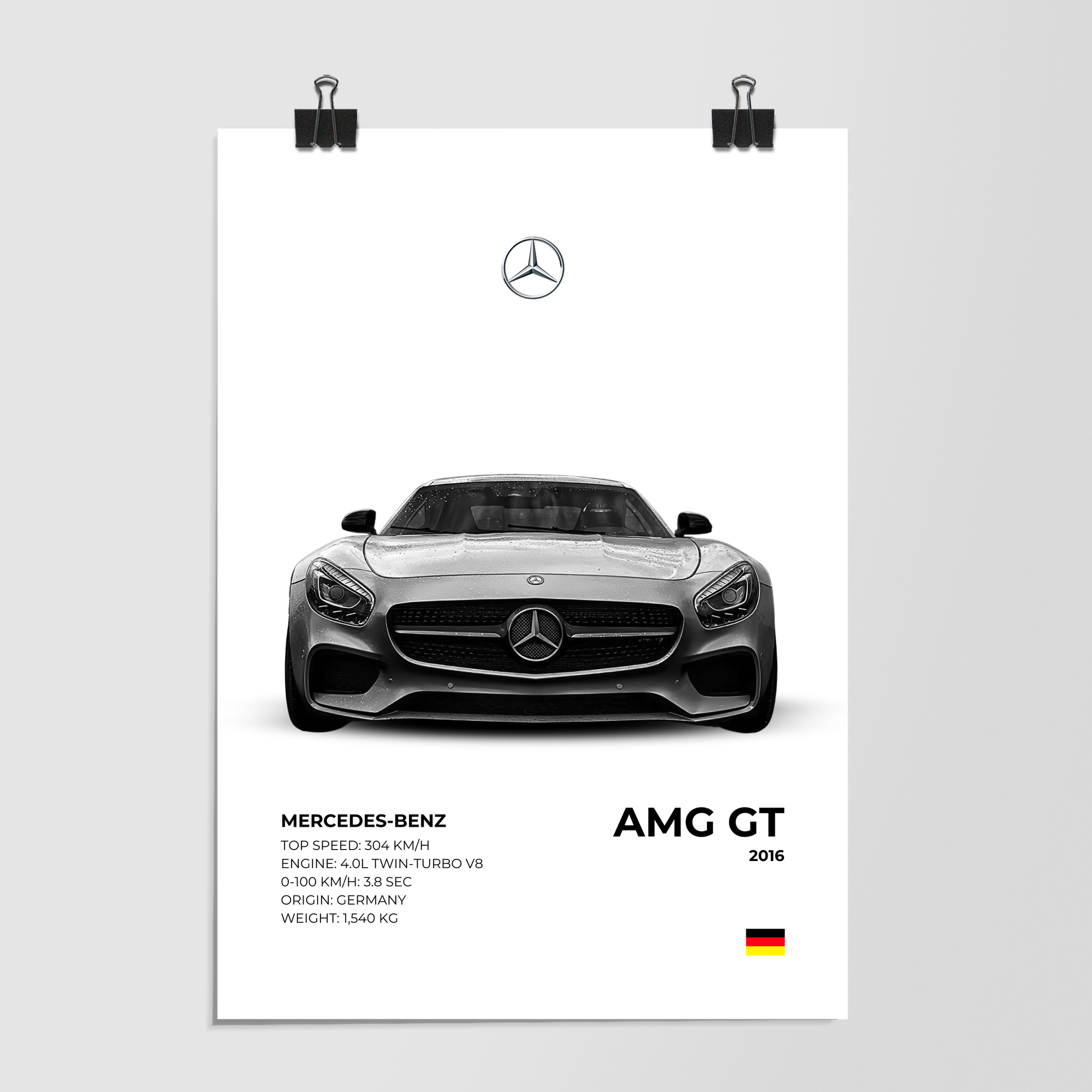 Mercedes Amg Gt Grey by Decalz