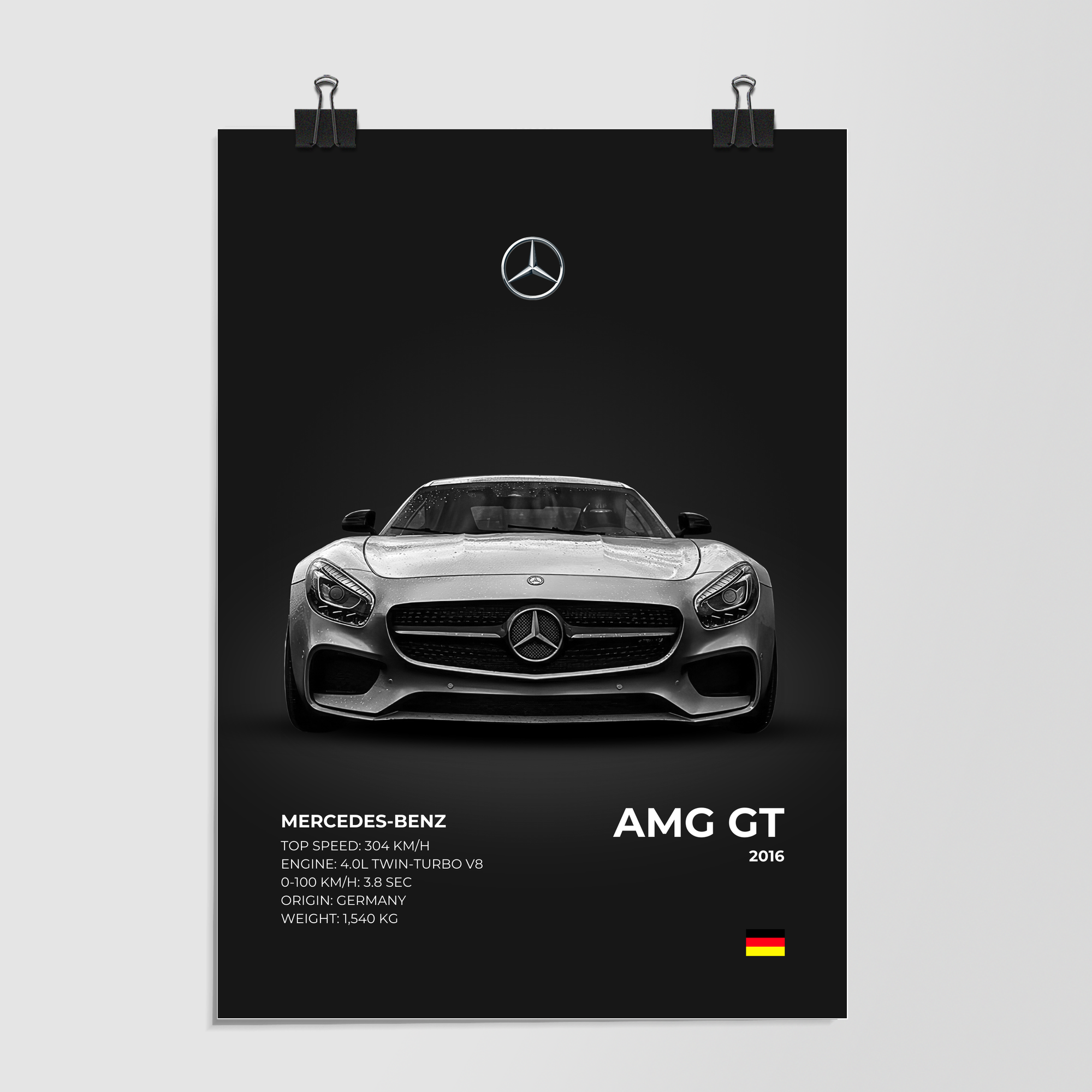 Mercedes Amg Gt Silver by Decalz