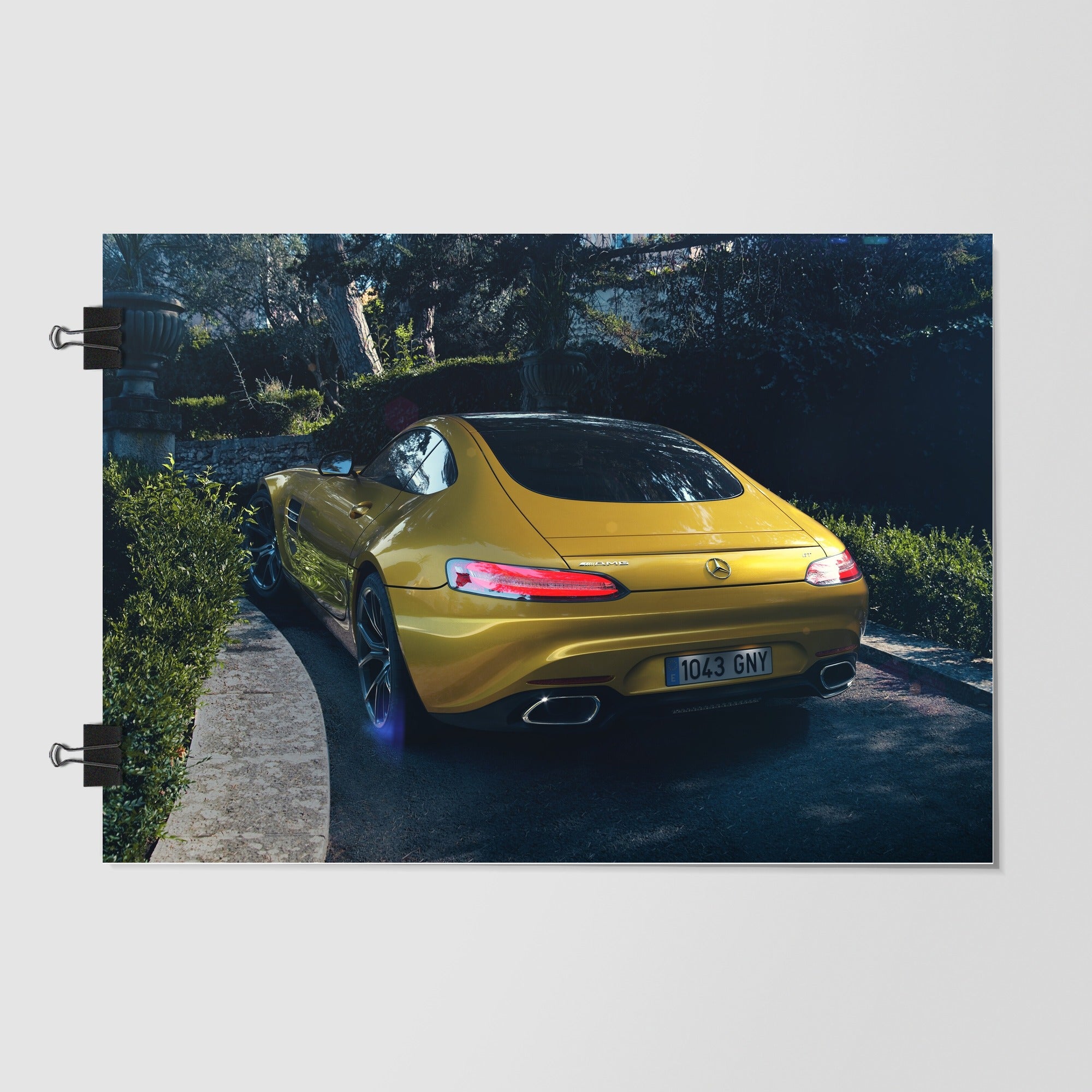 Mercedes Benz Black Luxury Coupe by Decalz