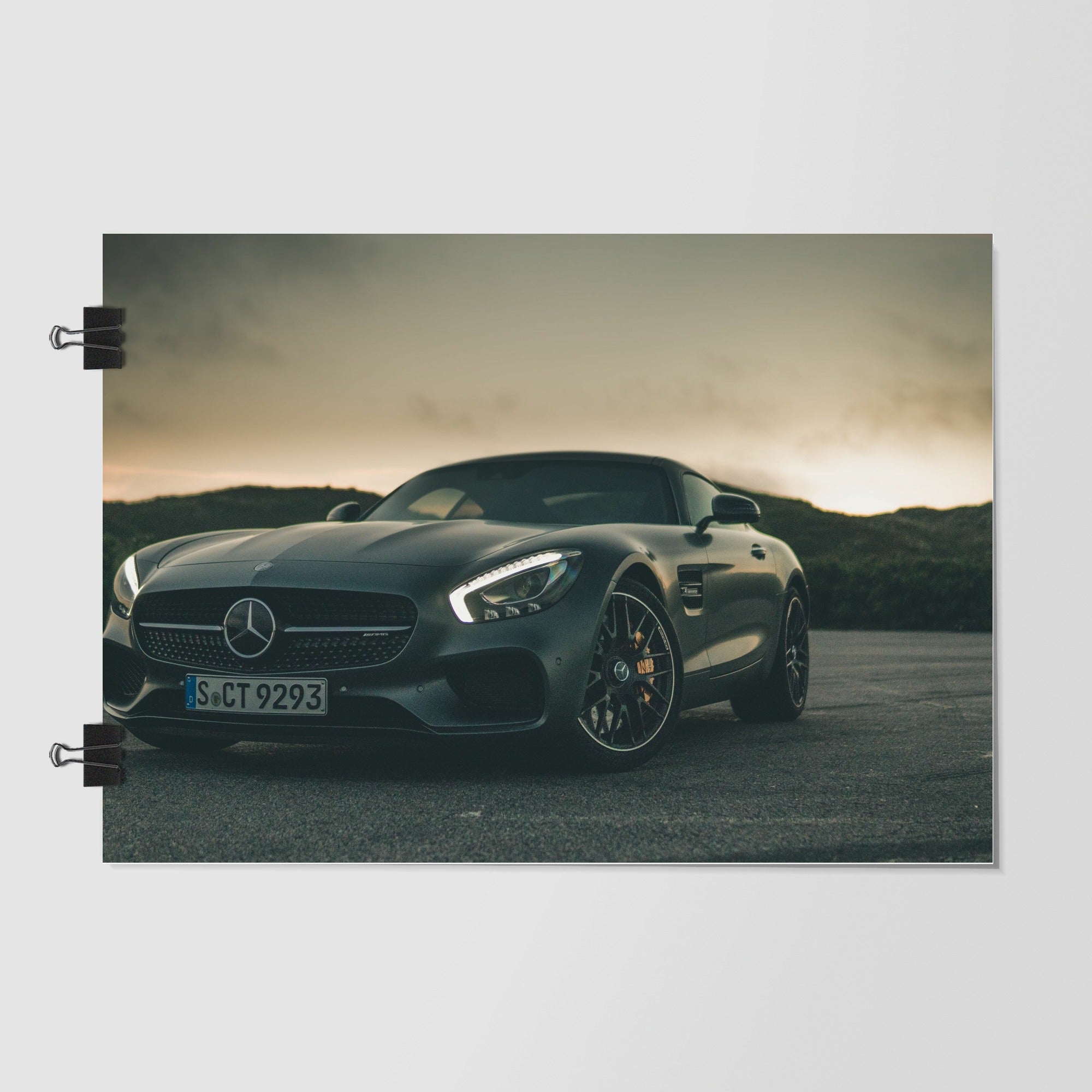 Mercedes Benz Dark Green Luxury Coupe by Decalz