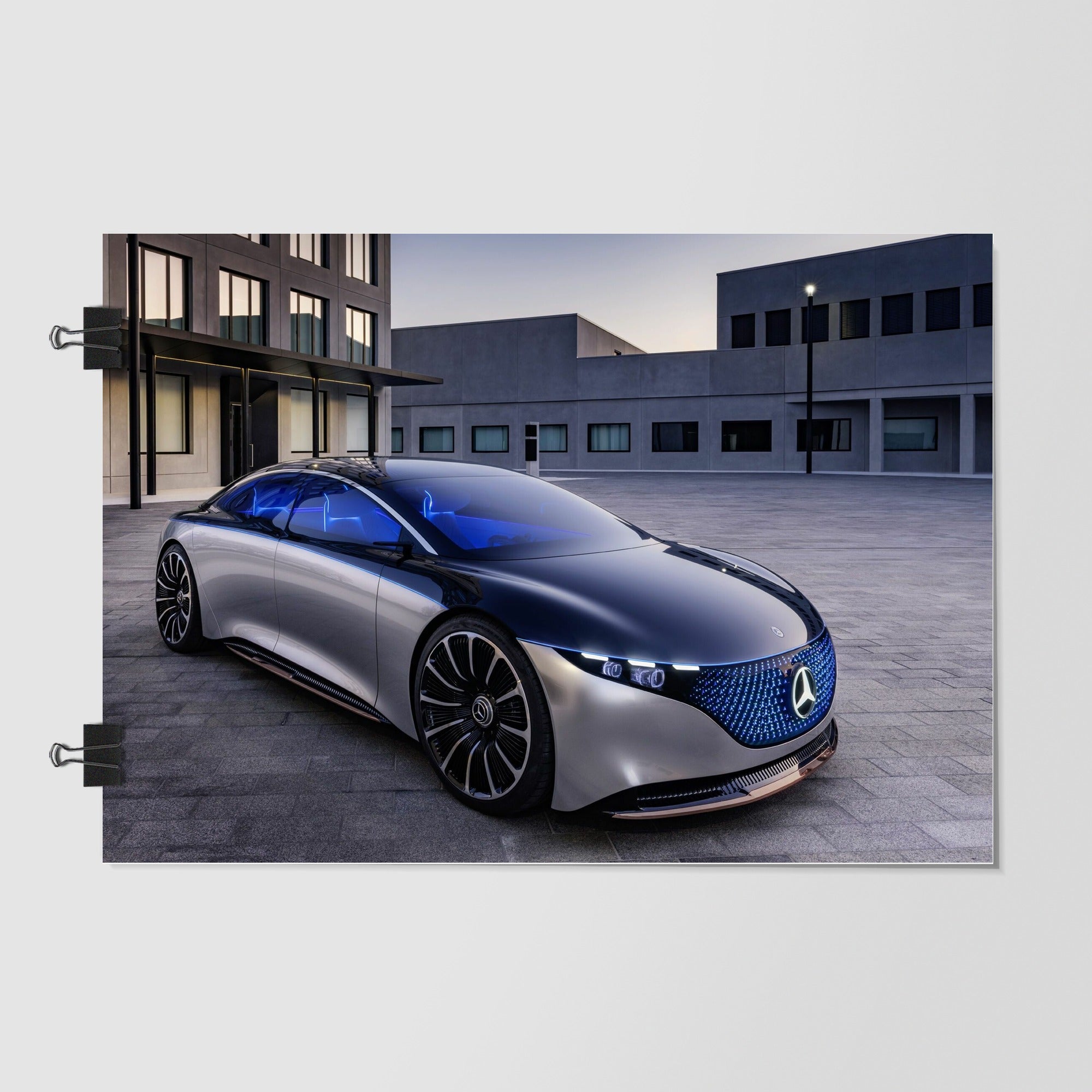 Mercedes Benz Eqs Brown by Decalz