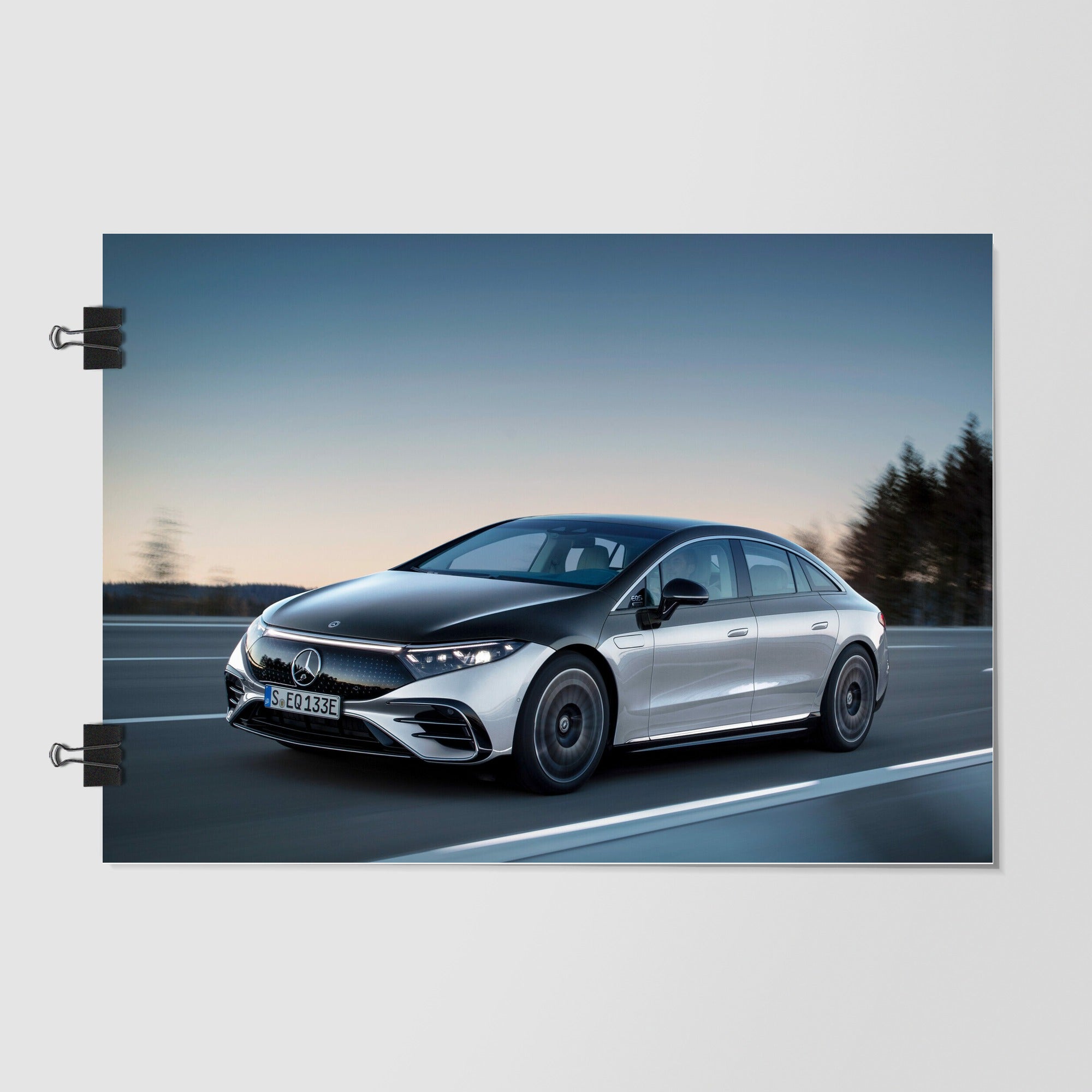 Mercedes Benz Eqs Silver by Decalz
