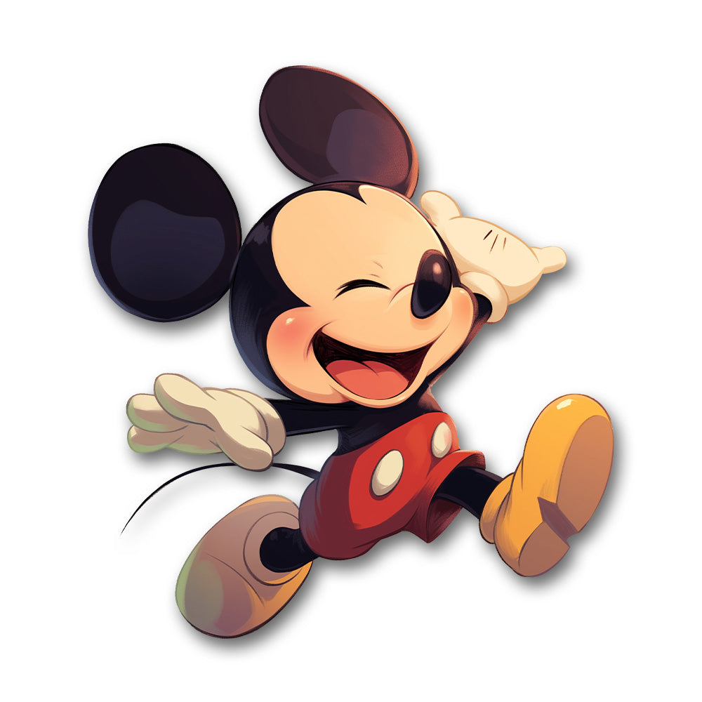 Mickey Mouse Happy Classic Sticker