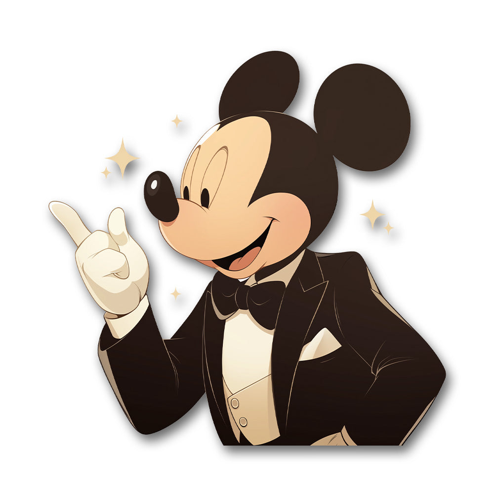 Mickey Mouse Tuxedo Classic Sticker