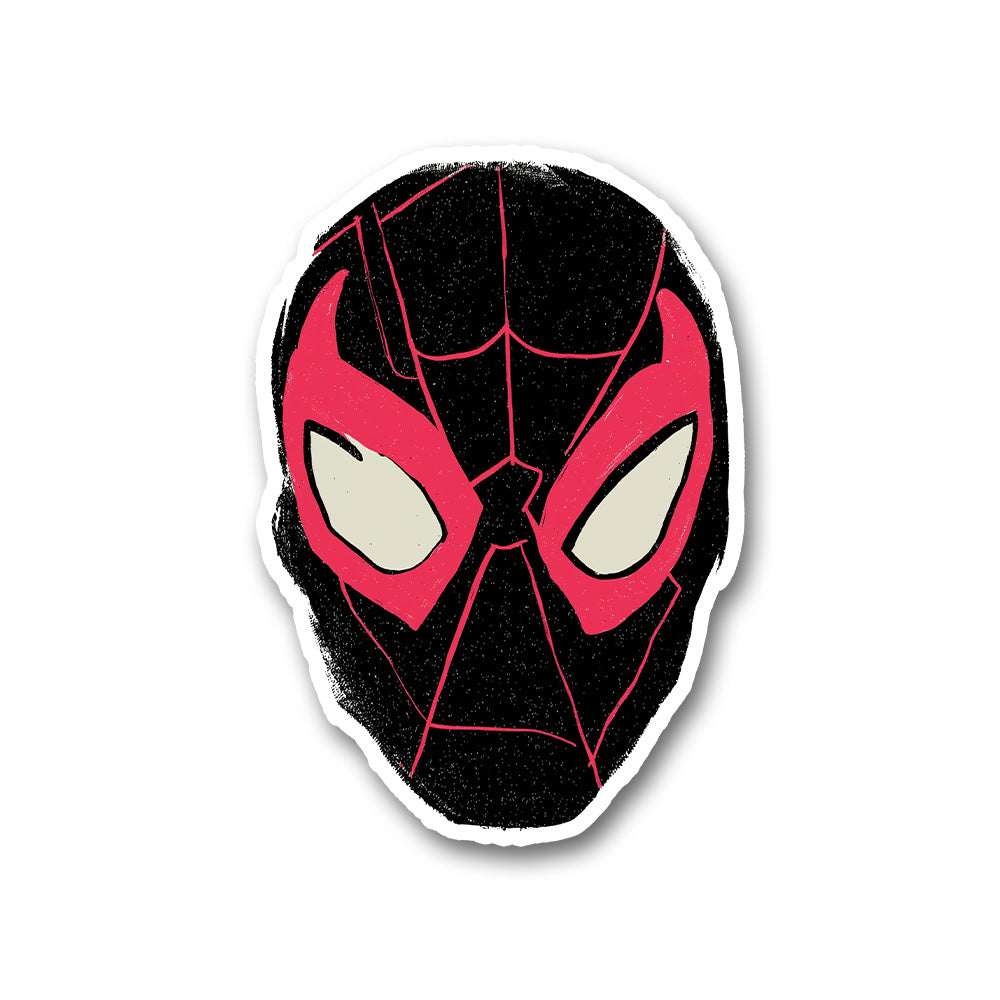 Miles Morales Mask Sticker