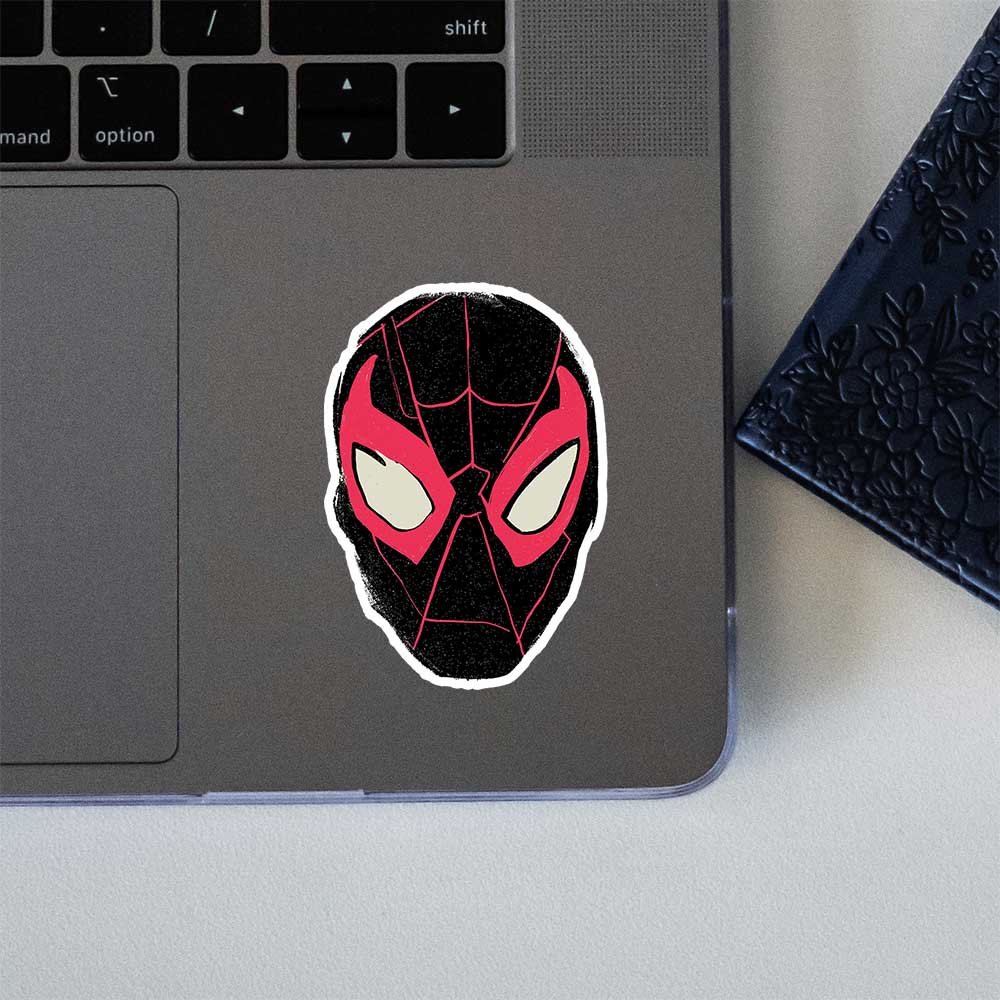 Miles Morales Mask Sticker