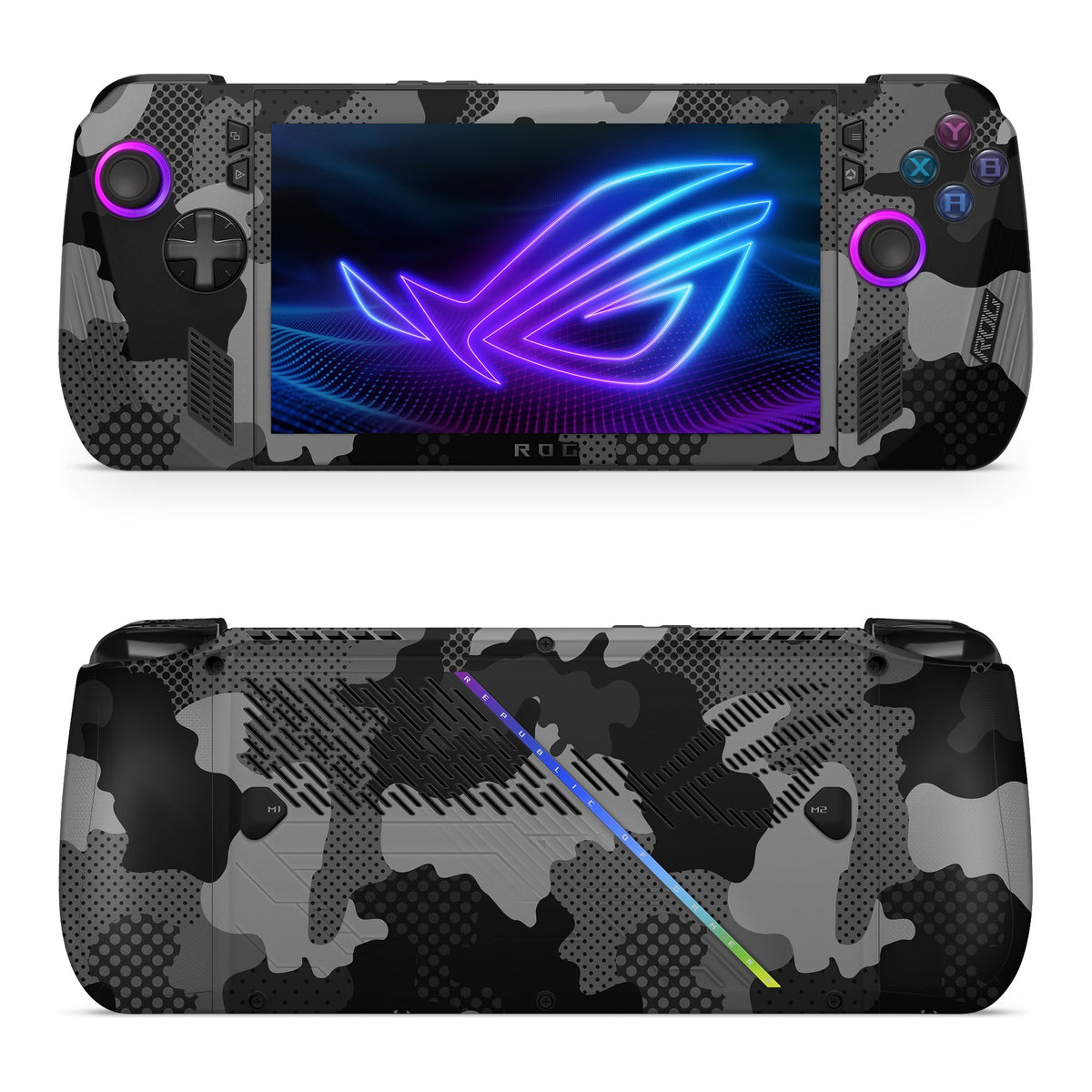 Military Black Camo Asus ROG Xbox Ally X skin by Decalz