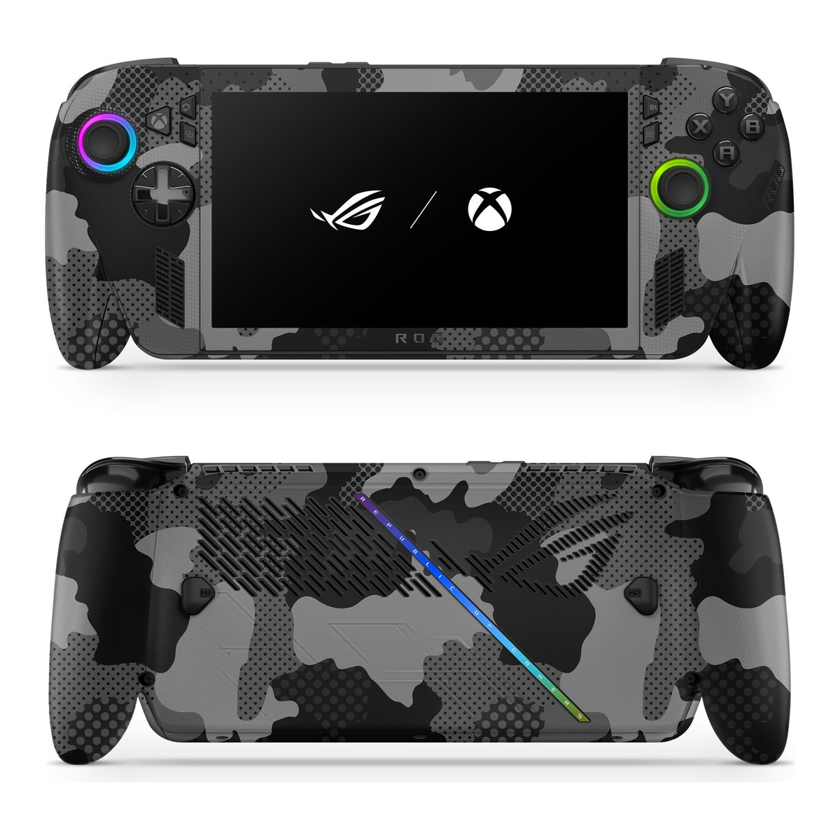 Military Black Camo Asus ROG Xbox Ally skin by Decalz