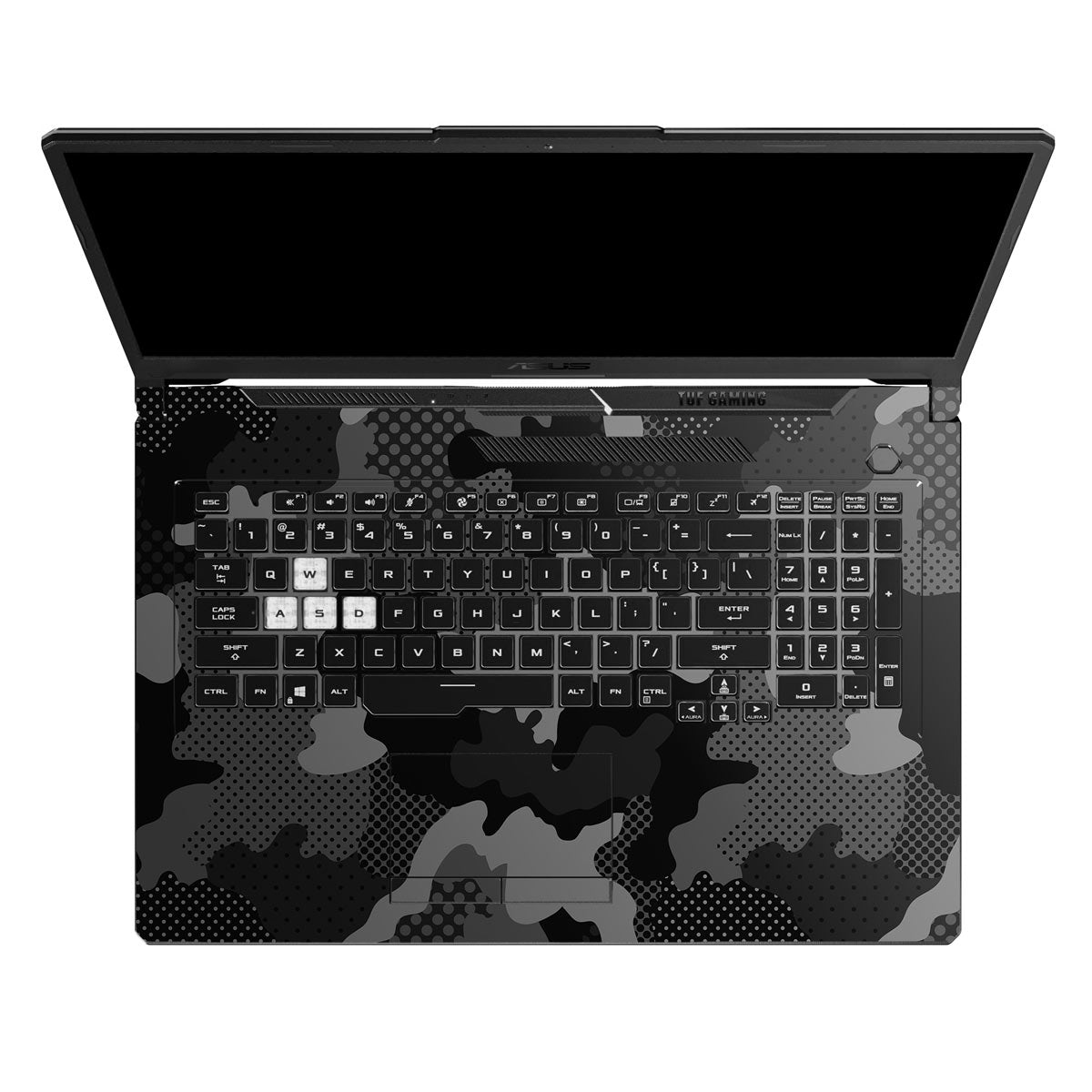 Military Black Camo - Laptop Skins