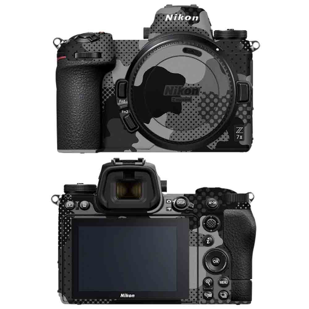 Military Black Camo - Nikon Camera Skins