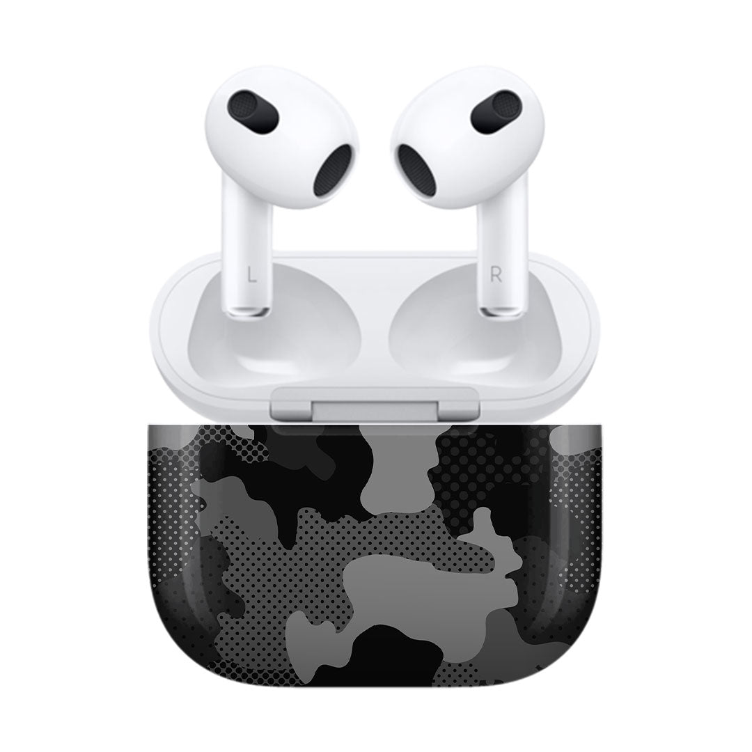 Airpods 3 Military Black Camo skins