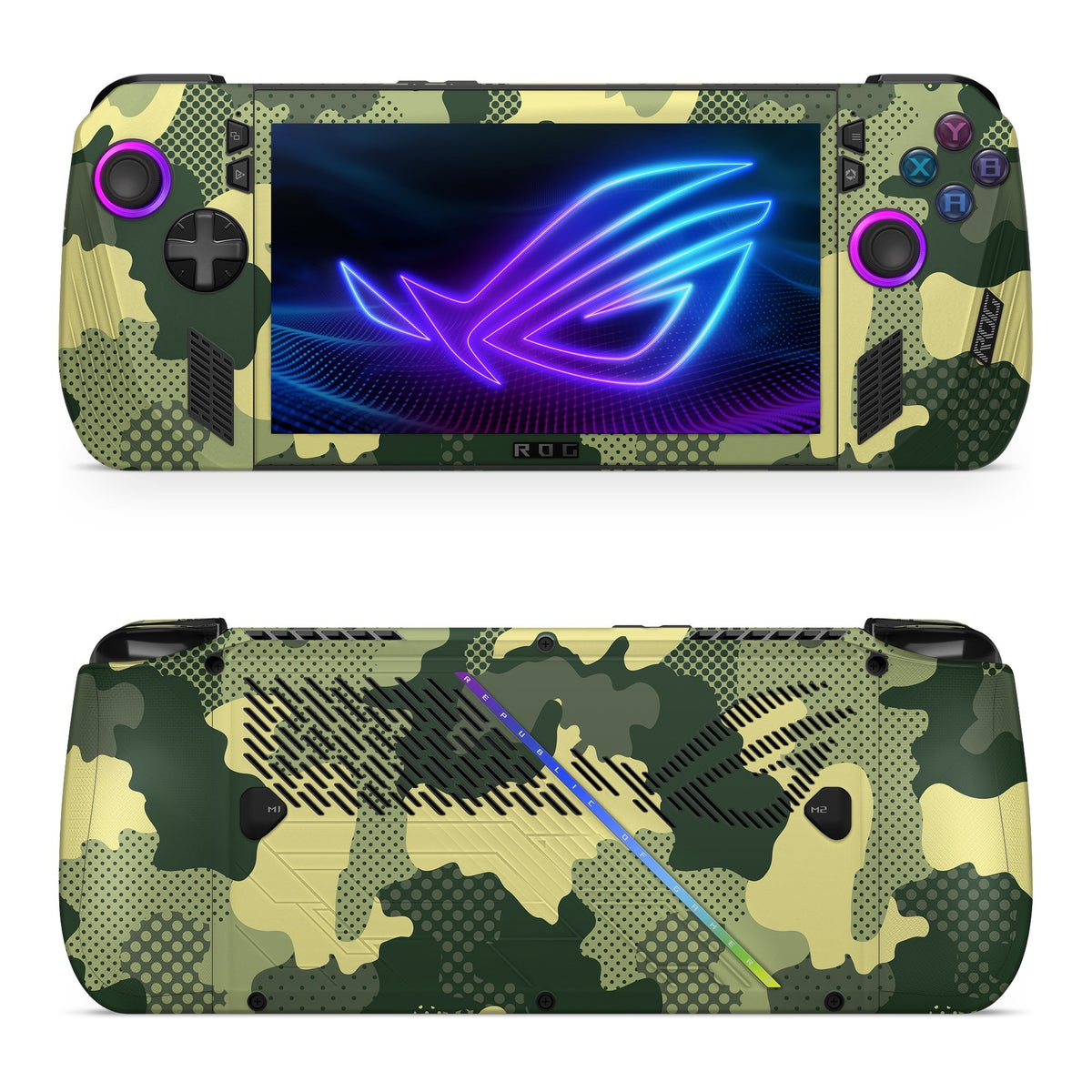 Military Green Camo Asus ROG Xbox Ally X skin by Decalz