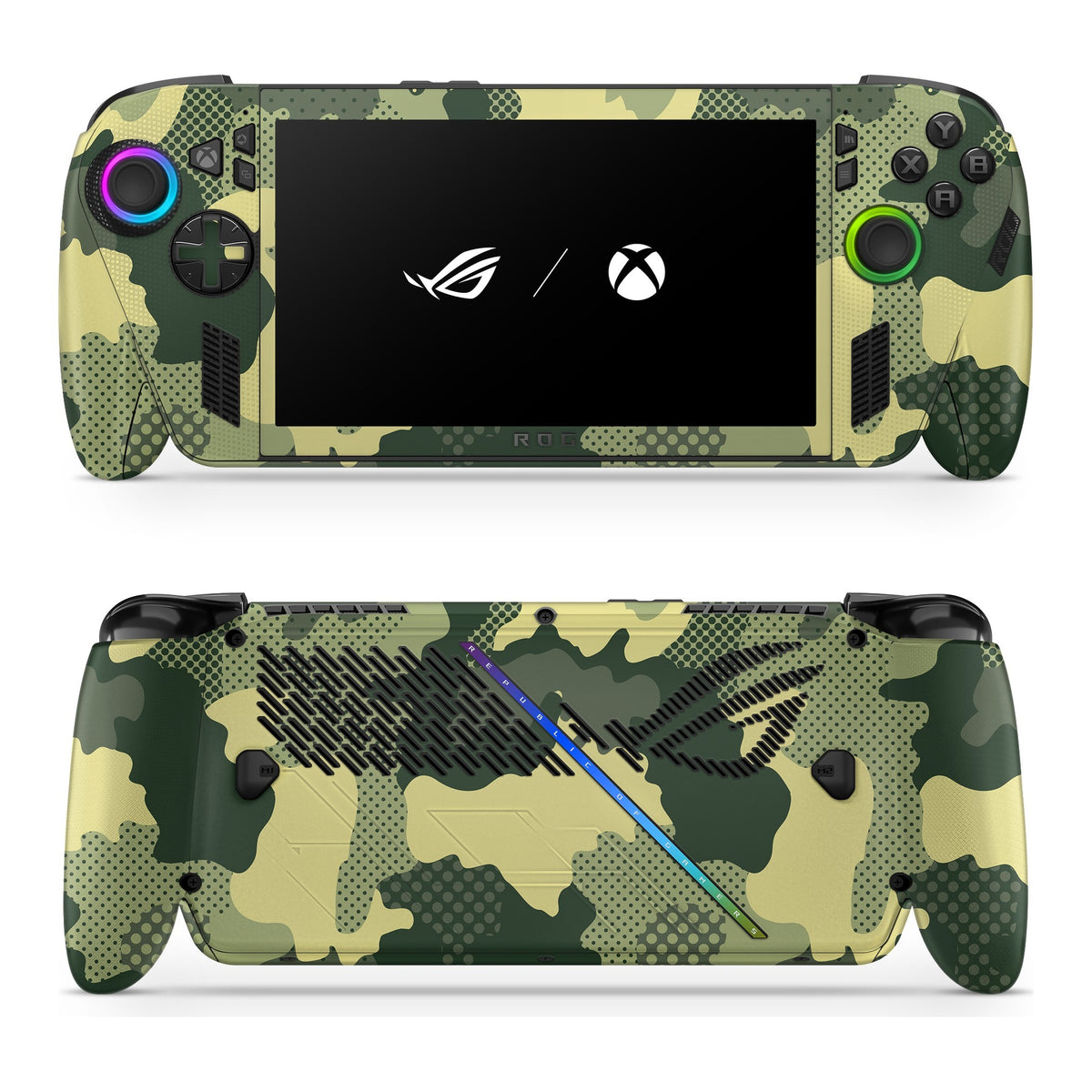 Military Green Camo Asus ROG Xbox Ally skin by Decalz