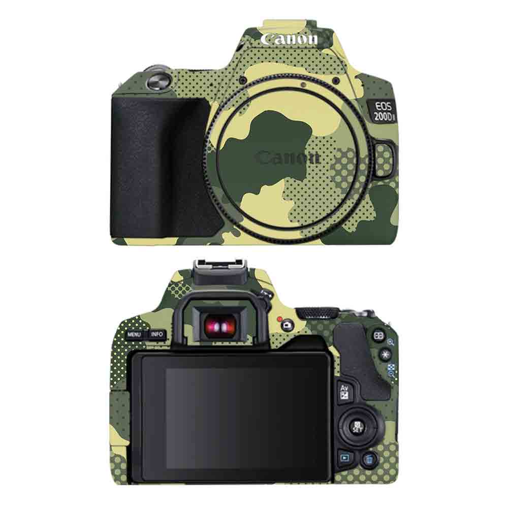 Military Green Camo - Canon Camera Skins