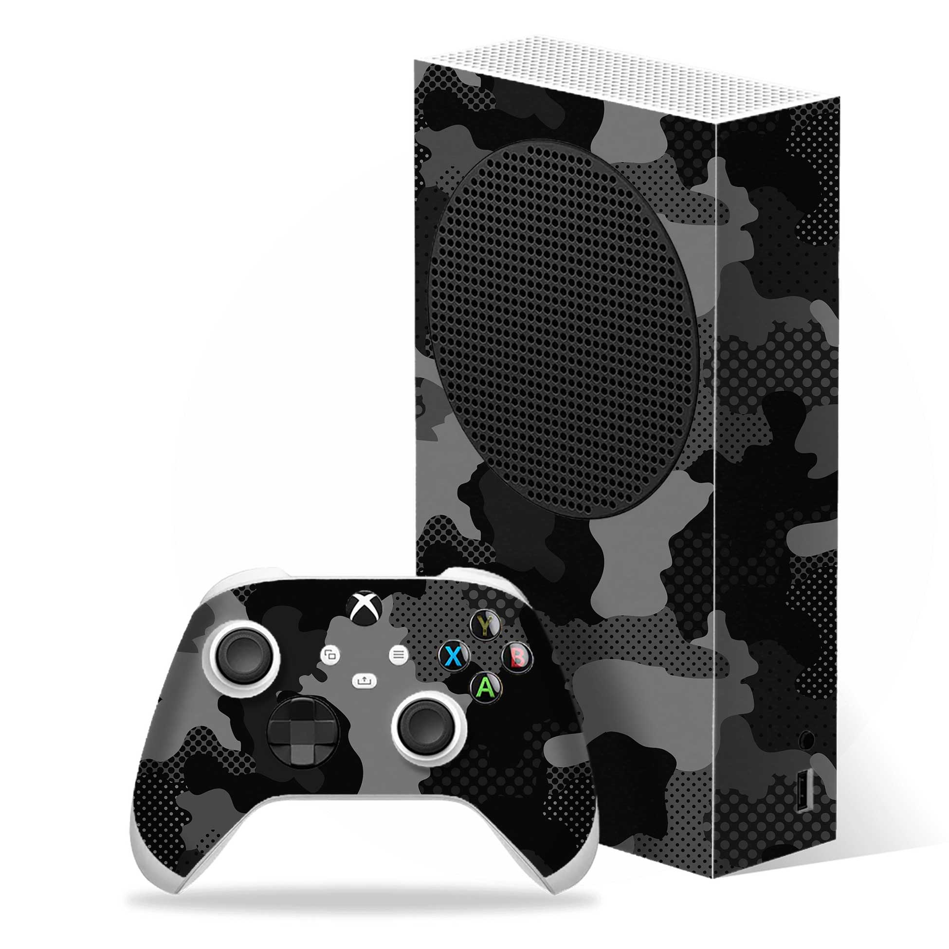 Military Black Camo Xbox Series S Skins & Wraps