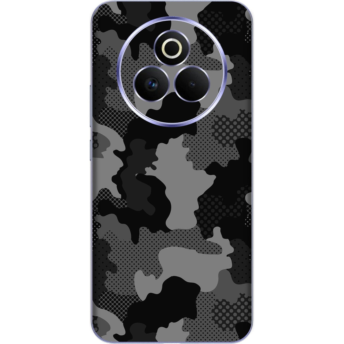 Military Black Camo skin on Realme P3 Pro (5G) by Decalz