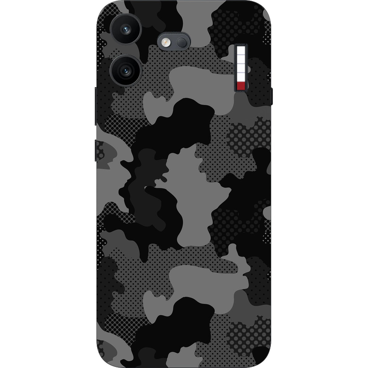 Military Black Camo skin on Nothing Phone 4B by Decalz