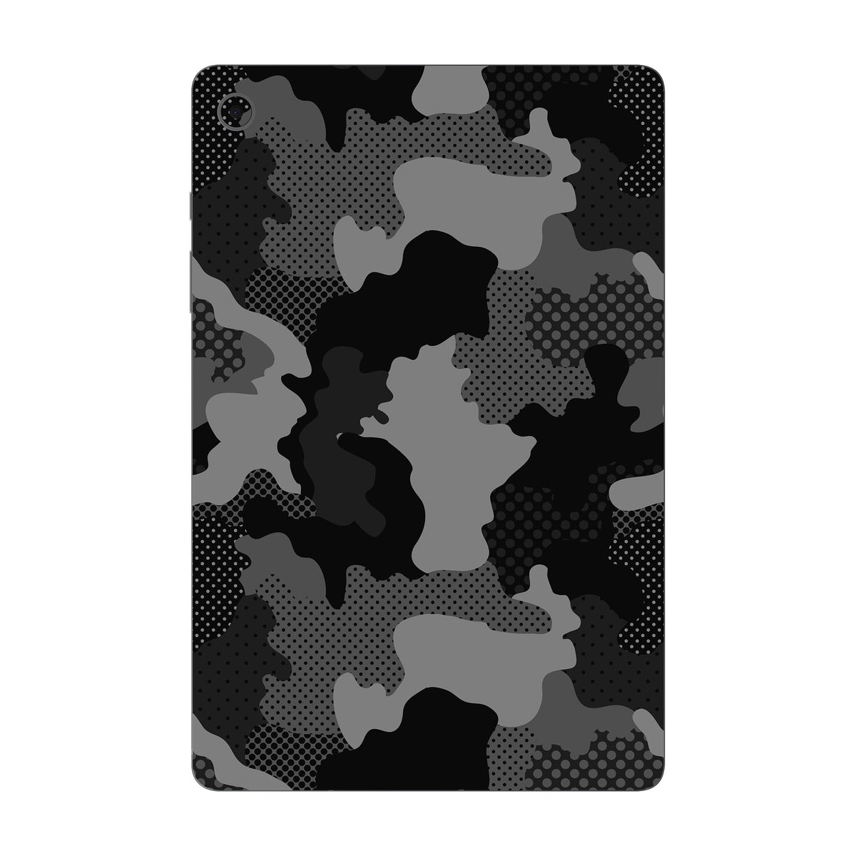 Military Black Camo skin on Samsung Galaxy Tab S10 Lite by Decalz