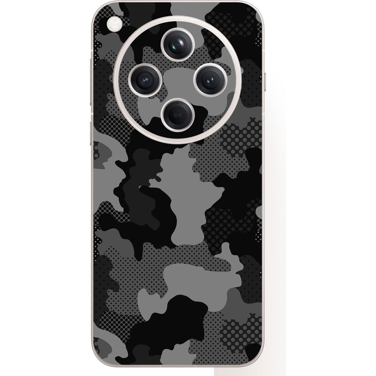Military Black Camo skin on Oppo Find X8 (5G) by Decalz