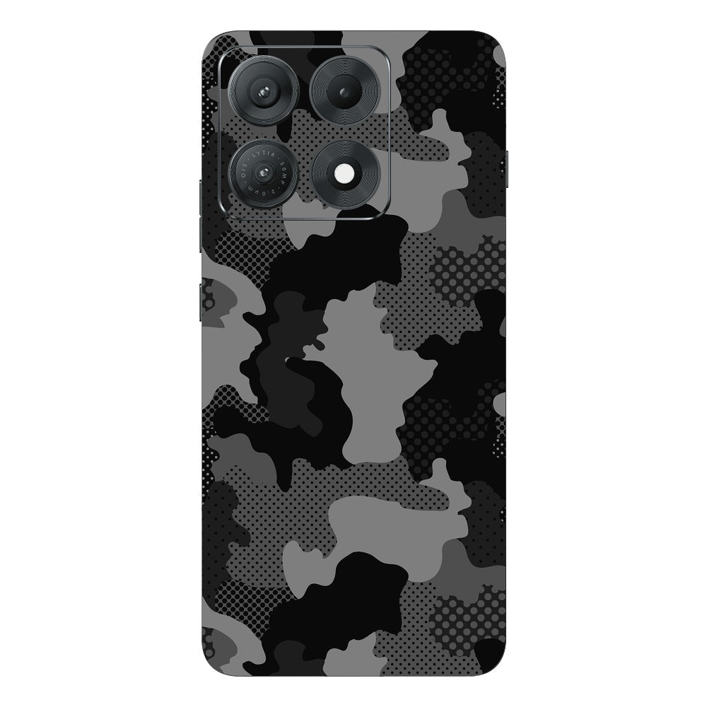 Military Black Camo skin on Moto Edge 70 Max (5G) by Decalz