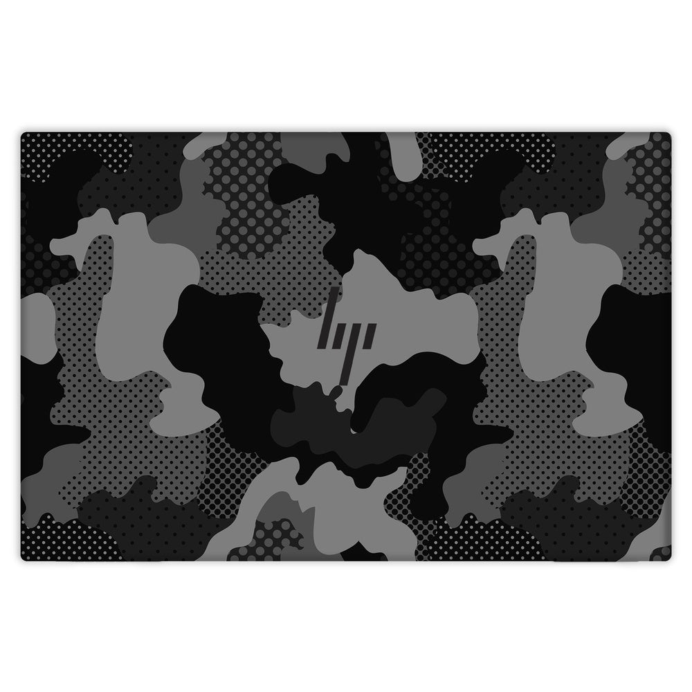 Military Black Camo skin on Hp Elitebook 840 G7 by Decalz