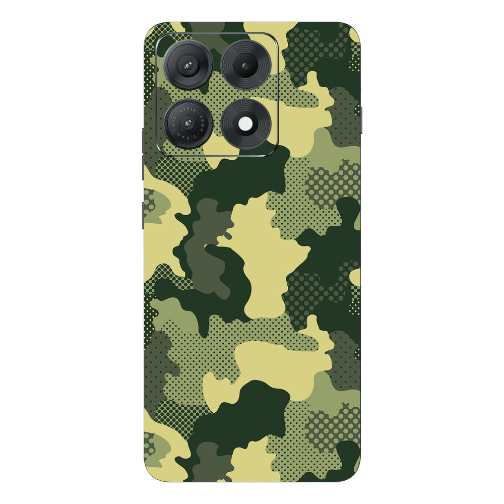 Military Green Camo skin on Moto Edge 70 Max (5G) by Decalz
