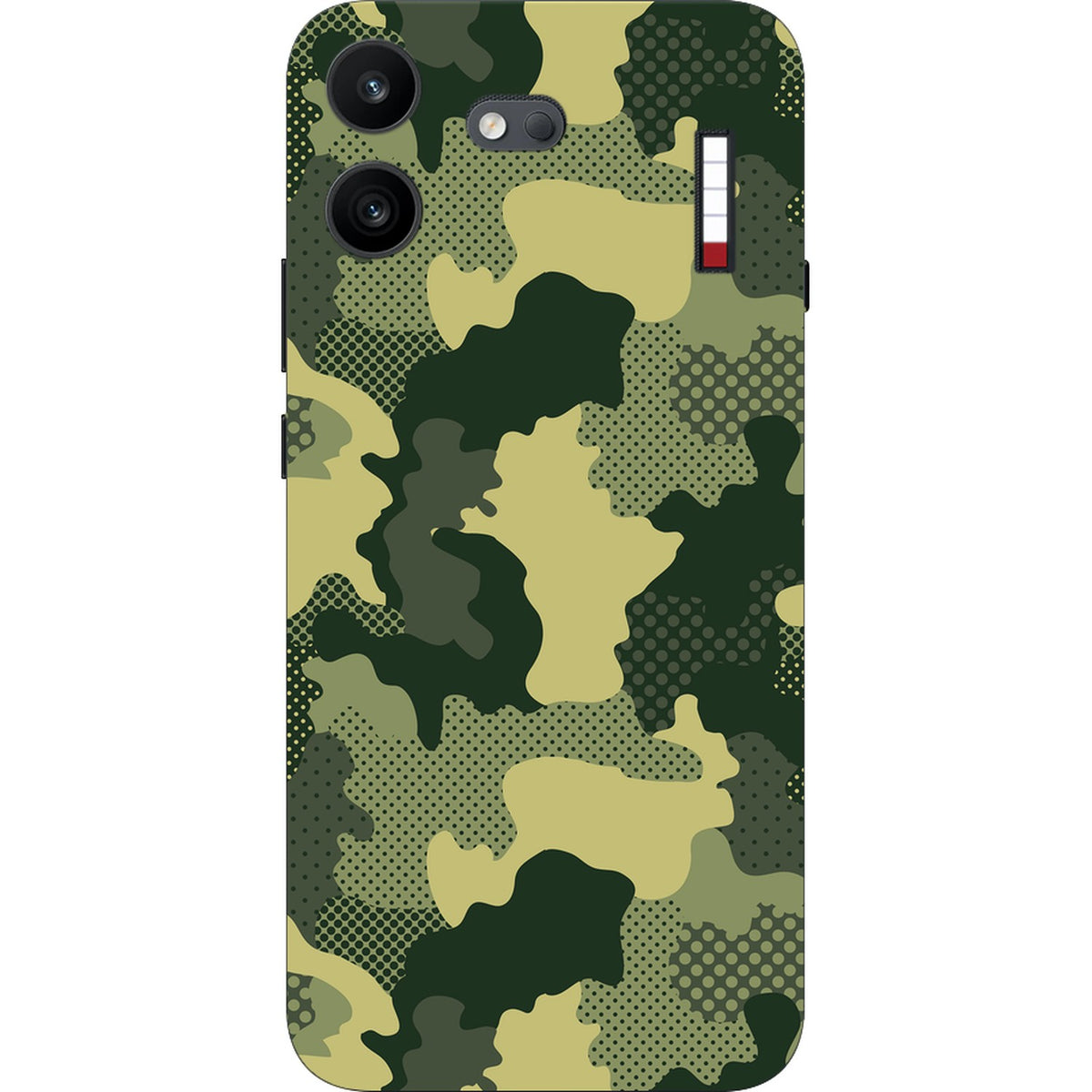 Military Green Camo skin on Nothing Phone 4B by Decalz